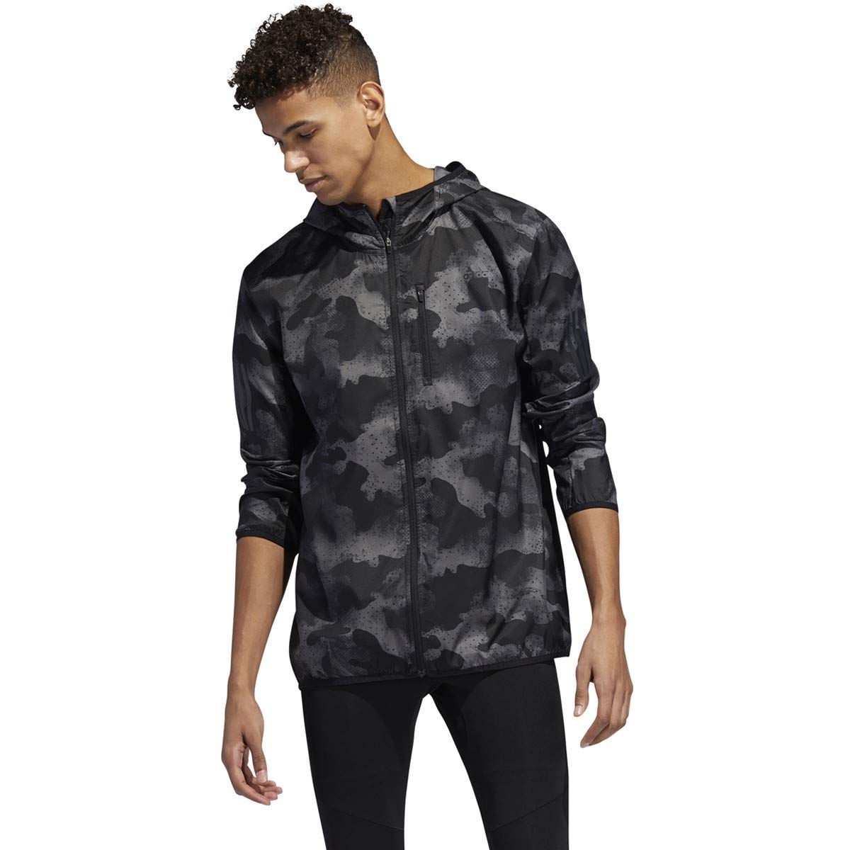 adidas Men's Own The Run Hooded Jacket 