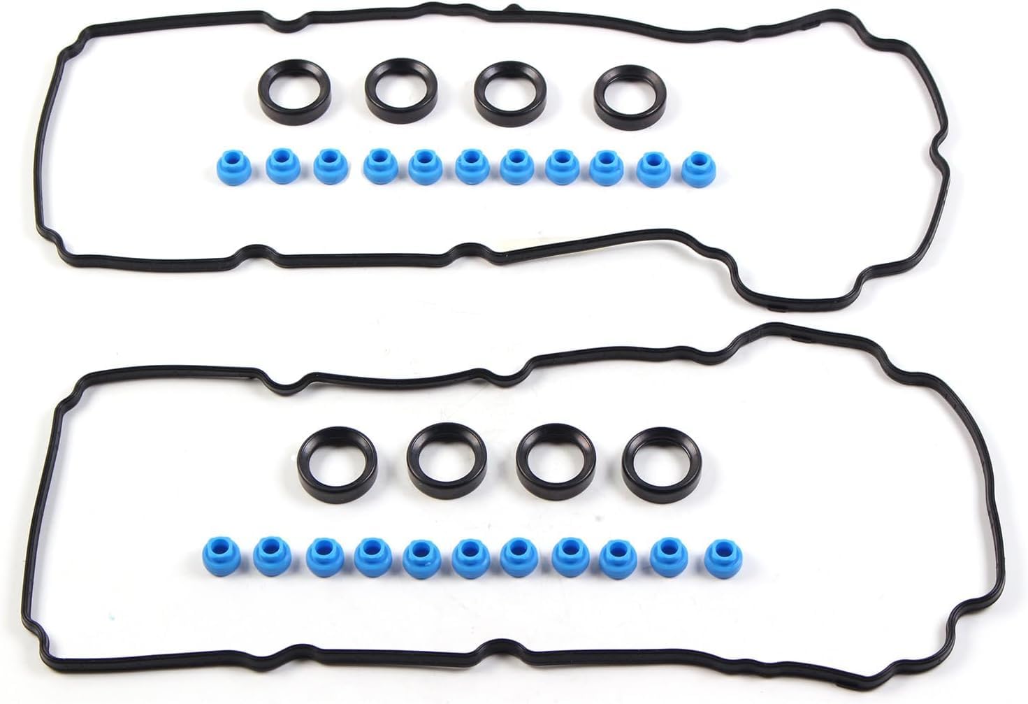 Photo 1 of **MISSING PARTS**
AUCERAMIC VS50767R Engine Valve Cover Gasket Set Fit for 2007-2015 Ford Edge Flex Fusion Taurus Mazda 6 CX-9 Mercury Sable Lincoln MKS MKT MKX MKZ 3.5L 3.7L V6 VS50490