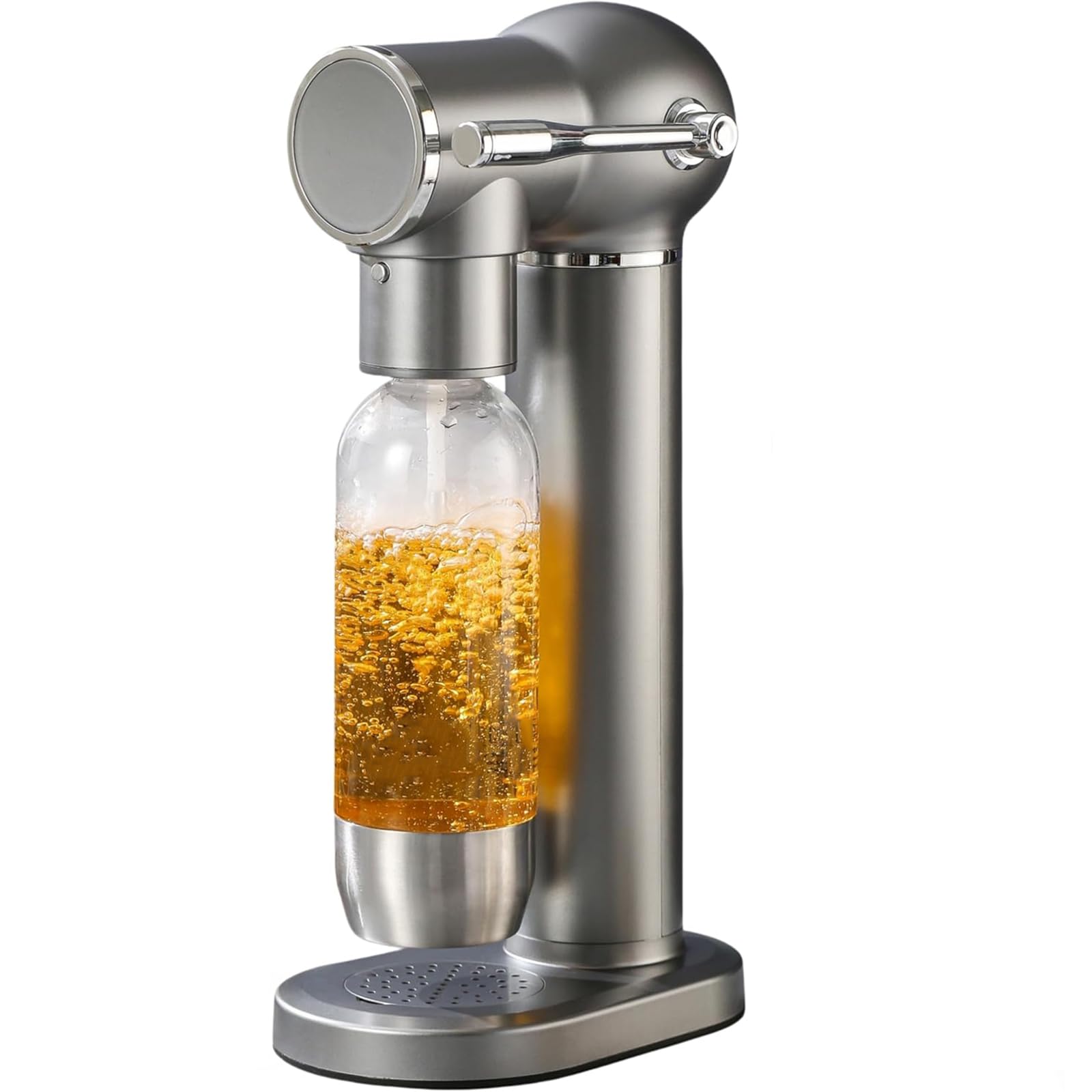 TYZDLSM Sparkling Water Maker, Soda Maker Machine, Sparkling Water Carbonator, Switch Freely, Safe Pressure Limiting, for Juice Tea Wine Home Commercial, with 2 Bottles