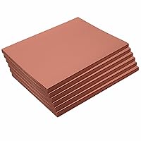 Vista 1 de Papel de construcción, marrón, 9 x 12 pulgadas, 300 hojas, pesado, manualidades, arte, para niños, pintura, colorear, dibujar, crear, papel