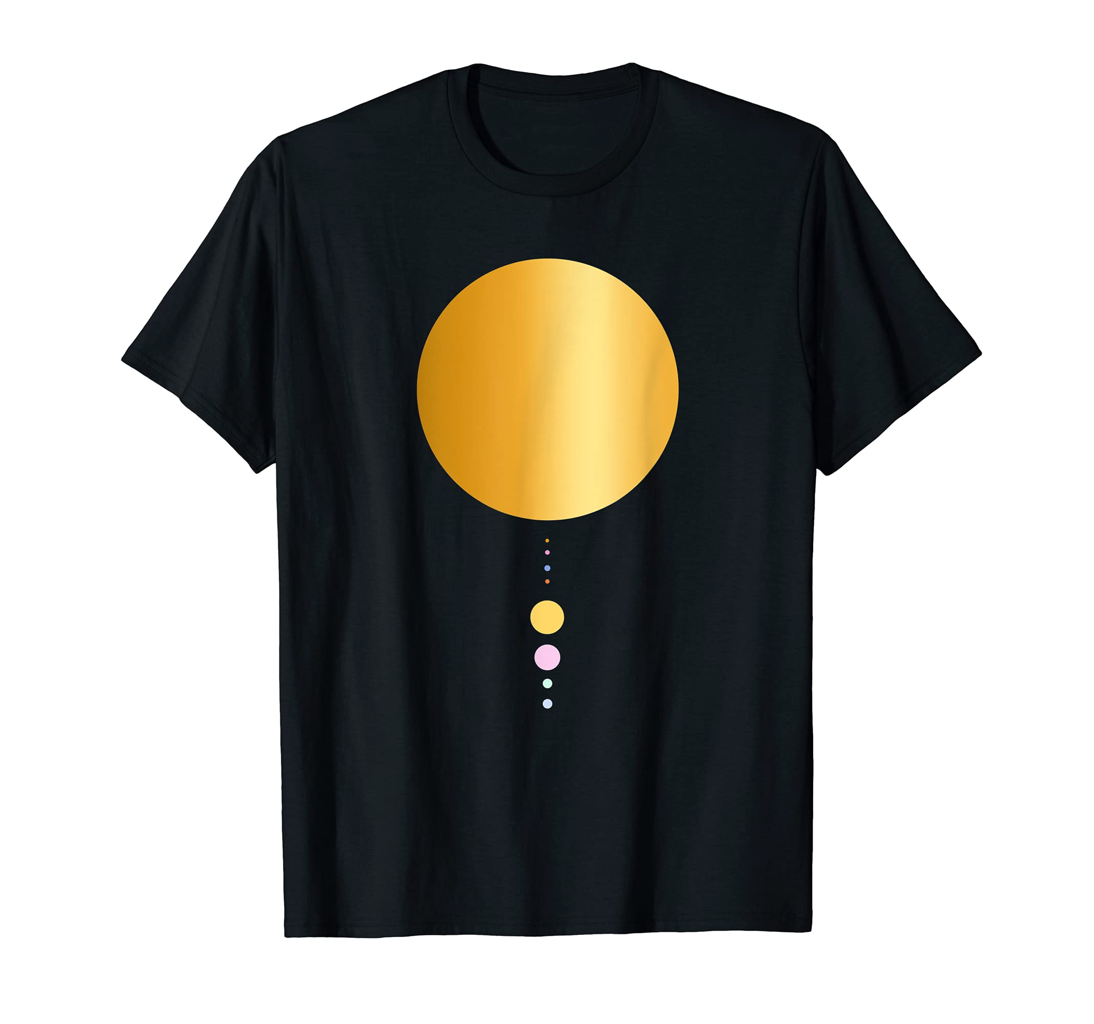 8 Planets Solar System Astronomy T-Shirt