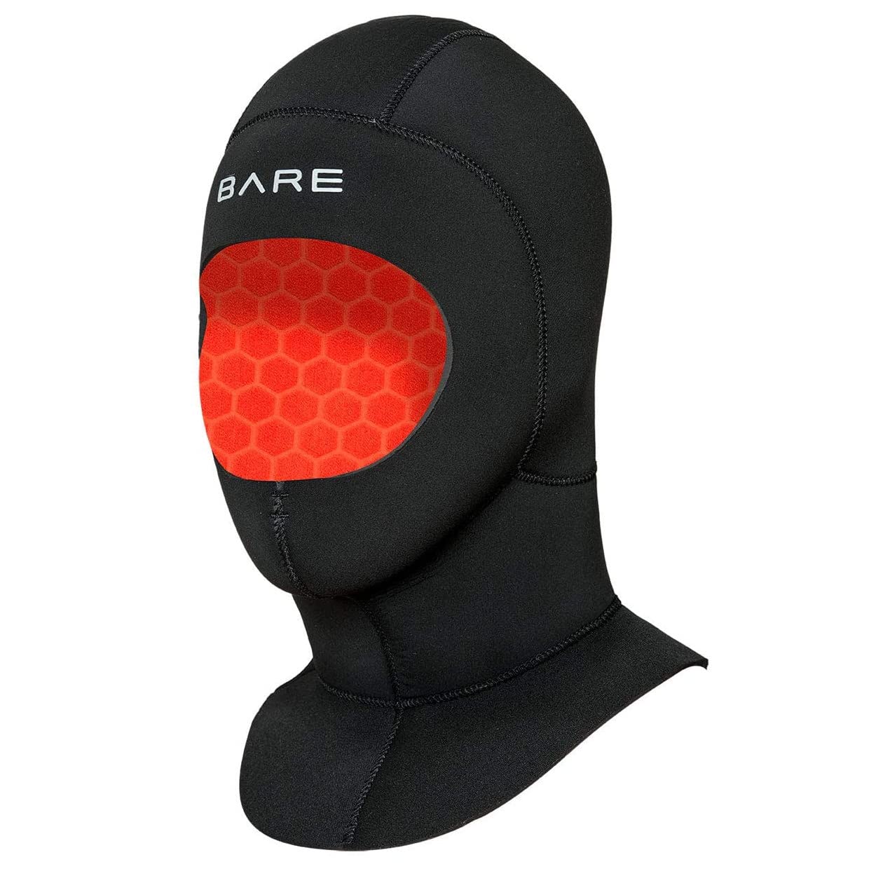 BARE 5MM Ultrawarmth Wet Hood | Designed to be Worn with BARE Wetsuit | Made with Unique Omnired Inner Fabric and Elastek Full-Stretch Outer Fabric |