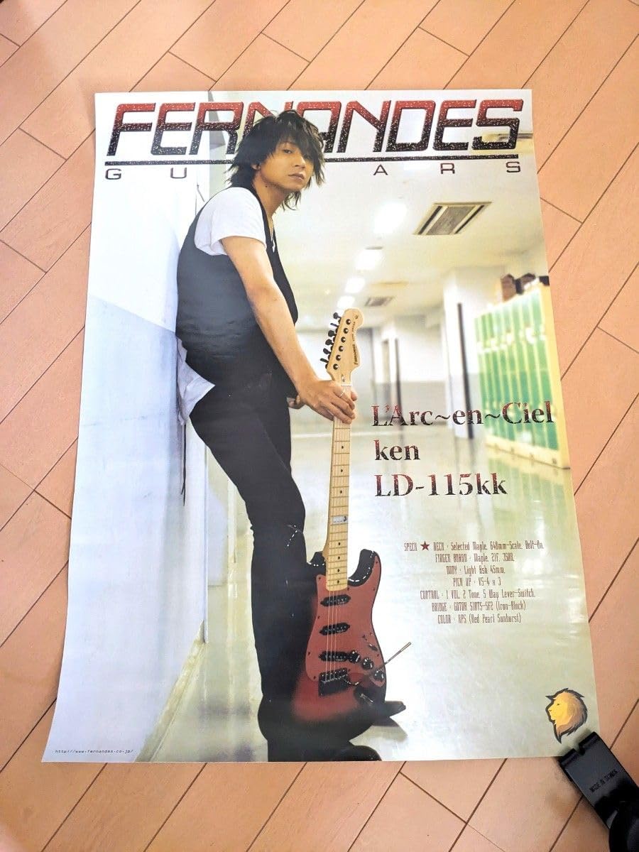 FERNANDES LA-85KK L'Arc〜en〜Ciel kenモデル Fernandes LA-85KK LArc-en-Ciel ken Model 3.85kg #Y12500