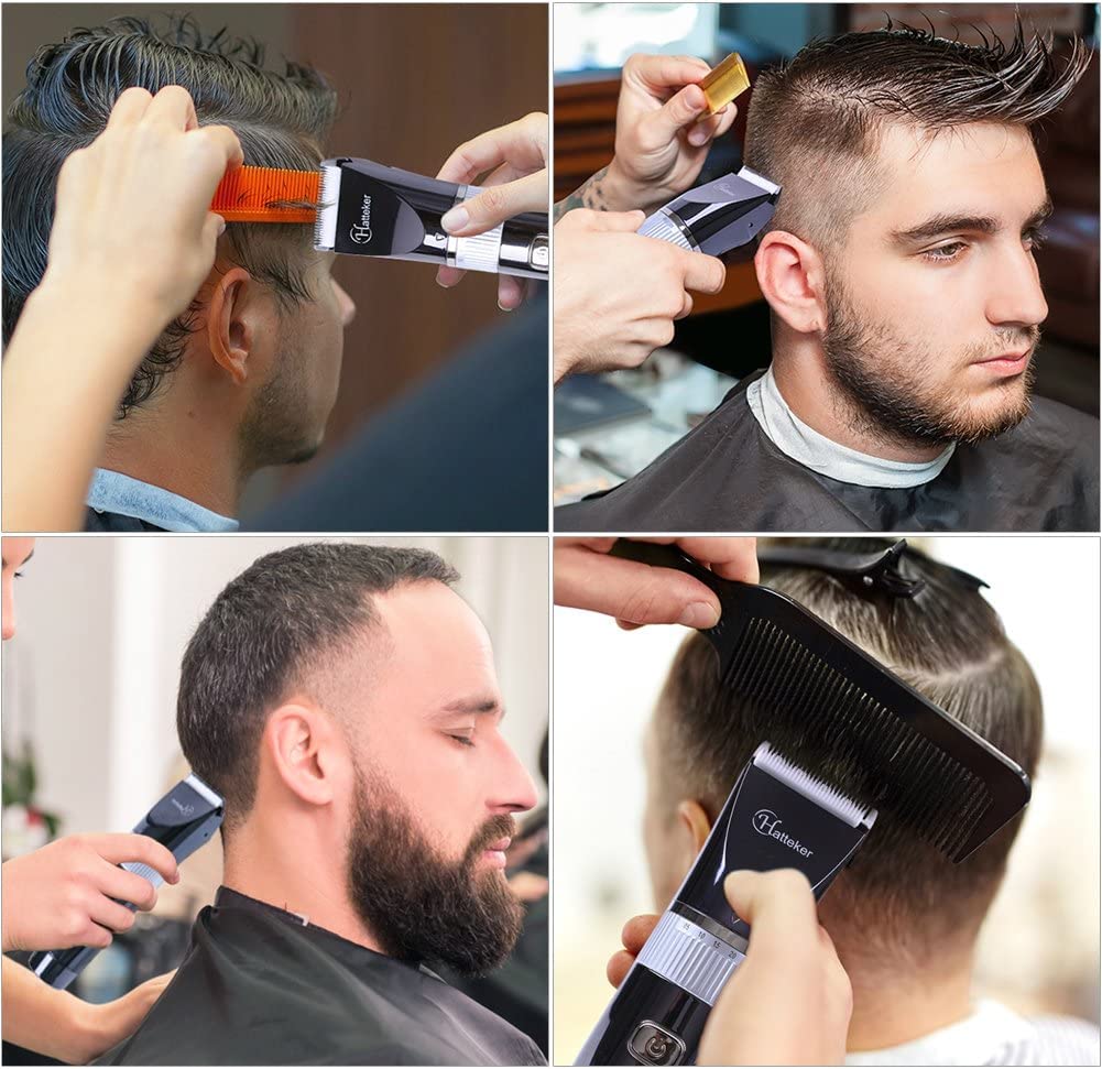 SURKER Maszynka do strzyżenia włosów dla mężczyzn, bezprzewodowa maszynka do strzyżenia brody, zestaw do pielęgnacji włosów Barber, profesjonalna maszynka do strzyżenia włosów