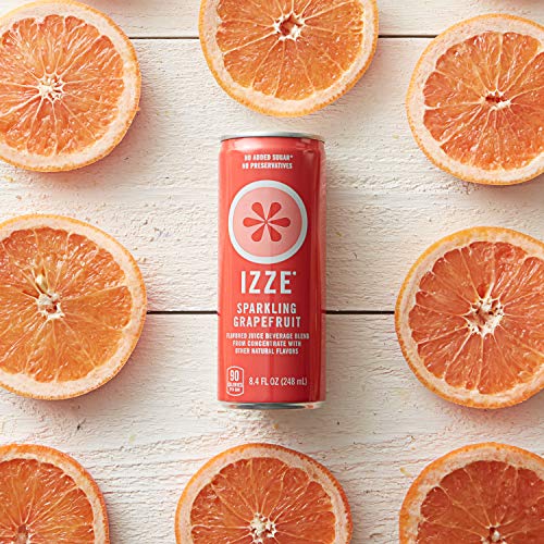 Izze Sparkling Juice, Grapefruit, 8.4 Fl Oz (Pack Of 24) #TOP5