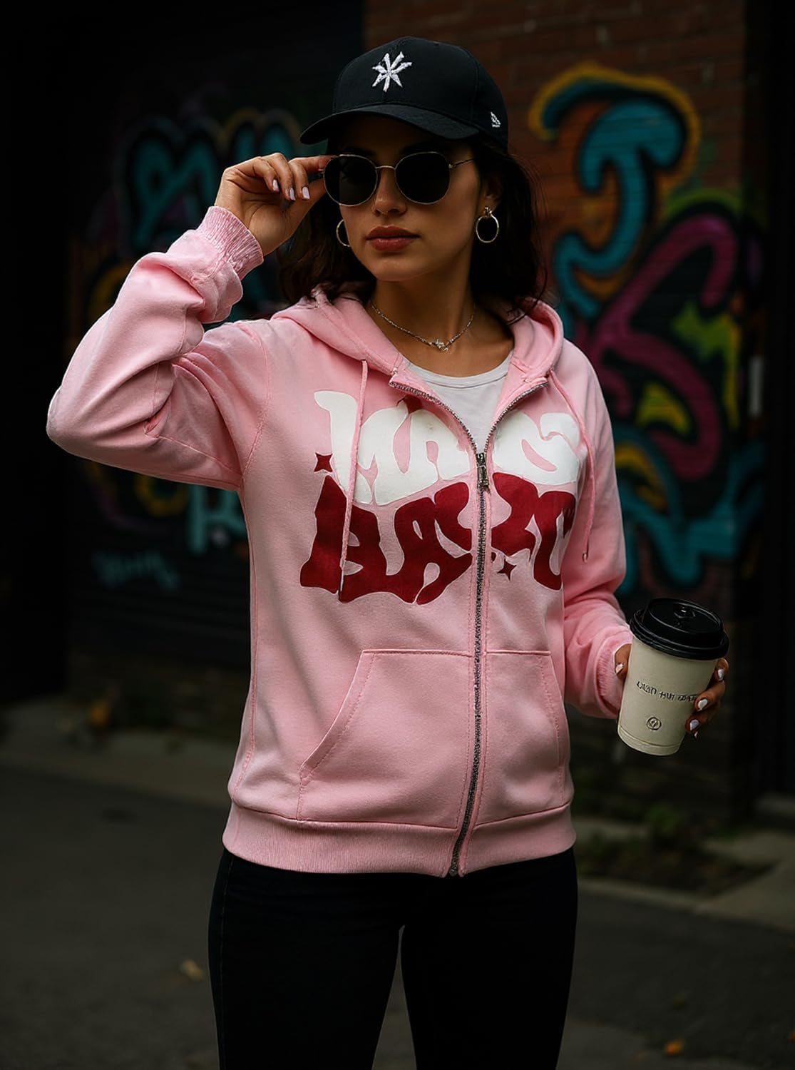 GASHIK Y2K Hoodies for Women Men Unisex Teen Girls Juniors Aesthetic Hoodie Sweatshirts Streetwear Outfits - Image 2