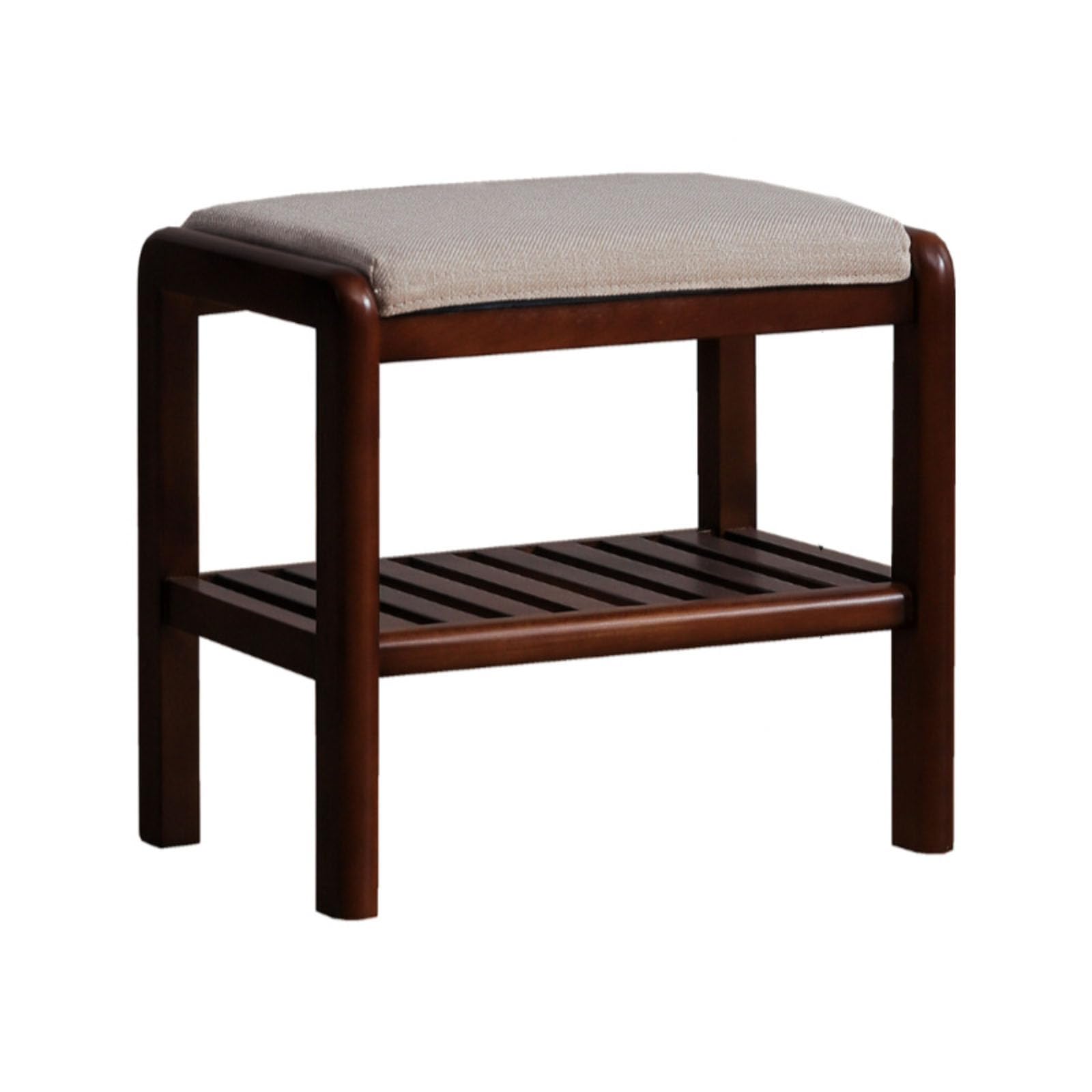 Tabouret à langer avec coussin et meuble chaussures de salon