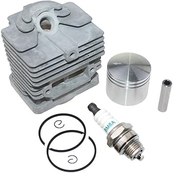 46MM Cylinder Piston Kit for Homelite SXL-AO, XL12, Super XL Automatic, Super XL AO Chainsaw Replace PN A69714 A69715 UP06593
