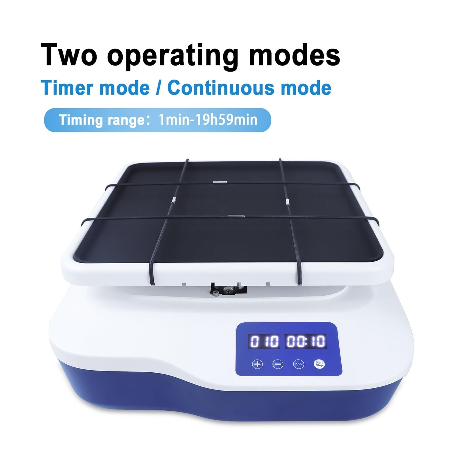Orbitalschüttler Labor SK-R1807-S LED Digitaler Schaukelschüttler 10–80 U/min Mikrotiterplatten-Roller Orbitaler Zellkulturflaschenmischer für sicheren Betrieb