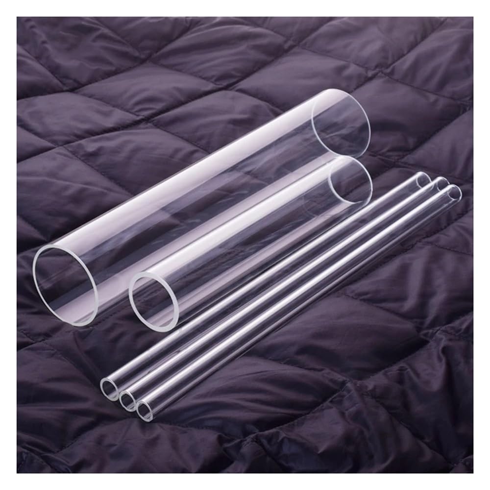 Attrezzature e forniture di laboratorio 10 tubi in vetro borosilicato alto da 3 mm/4 mm/5 mm, spessore 1,5, lunghezza 40 mm/80