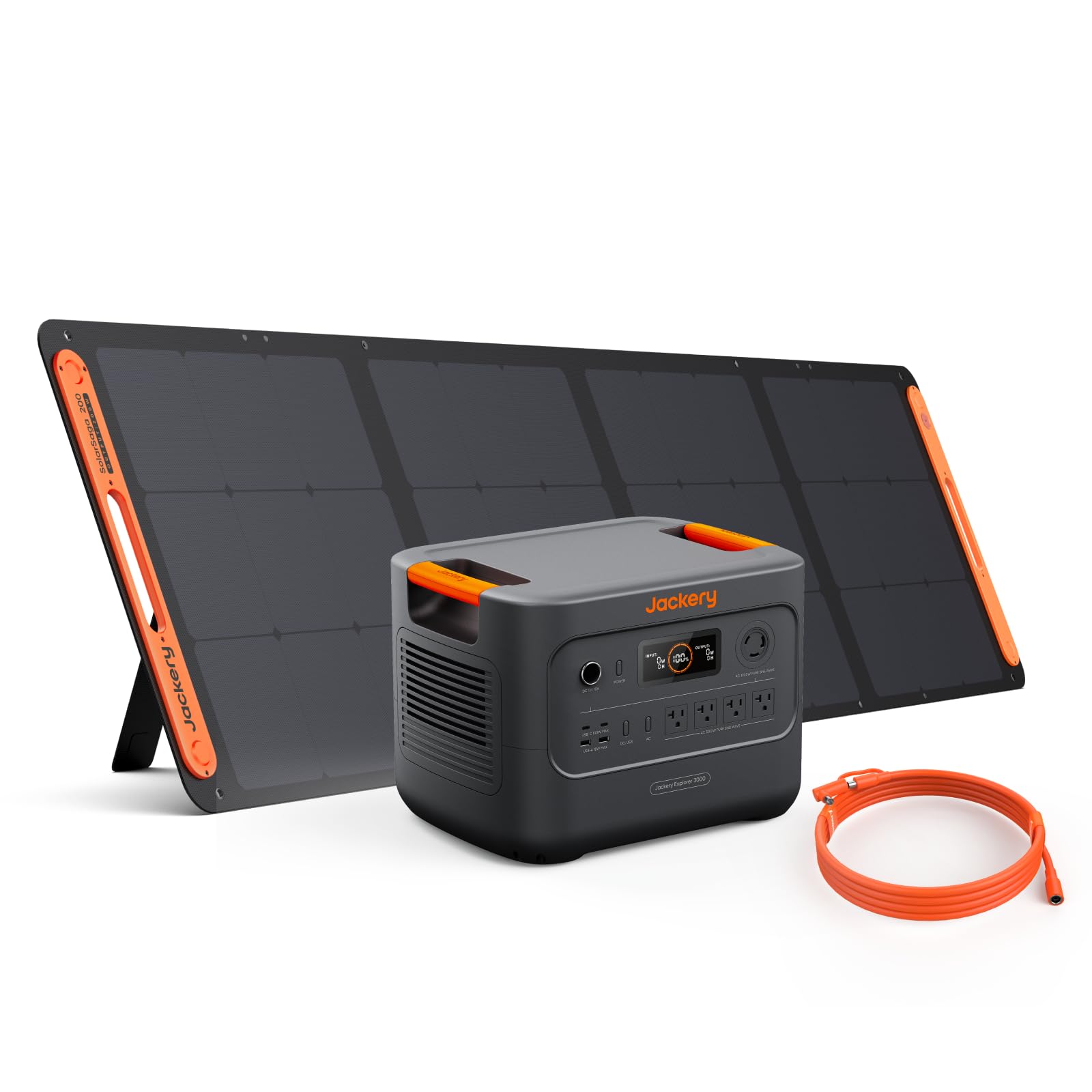 Amazon.co.jp: Jackery Solar Generator 3000 New 3072Wh ポータブル