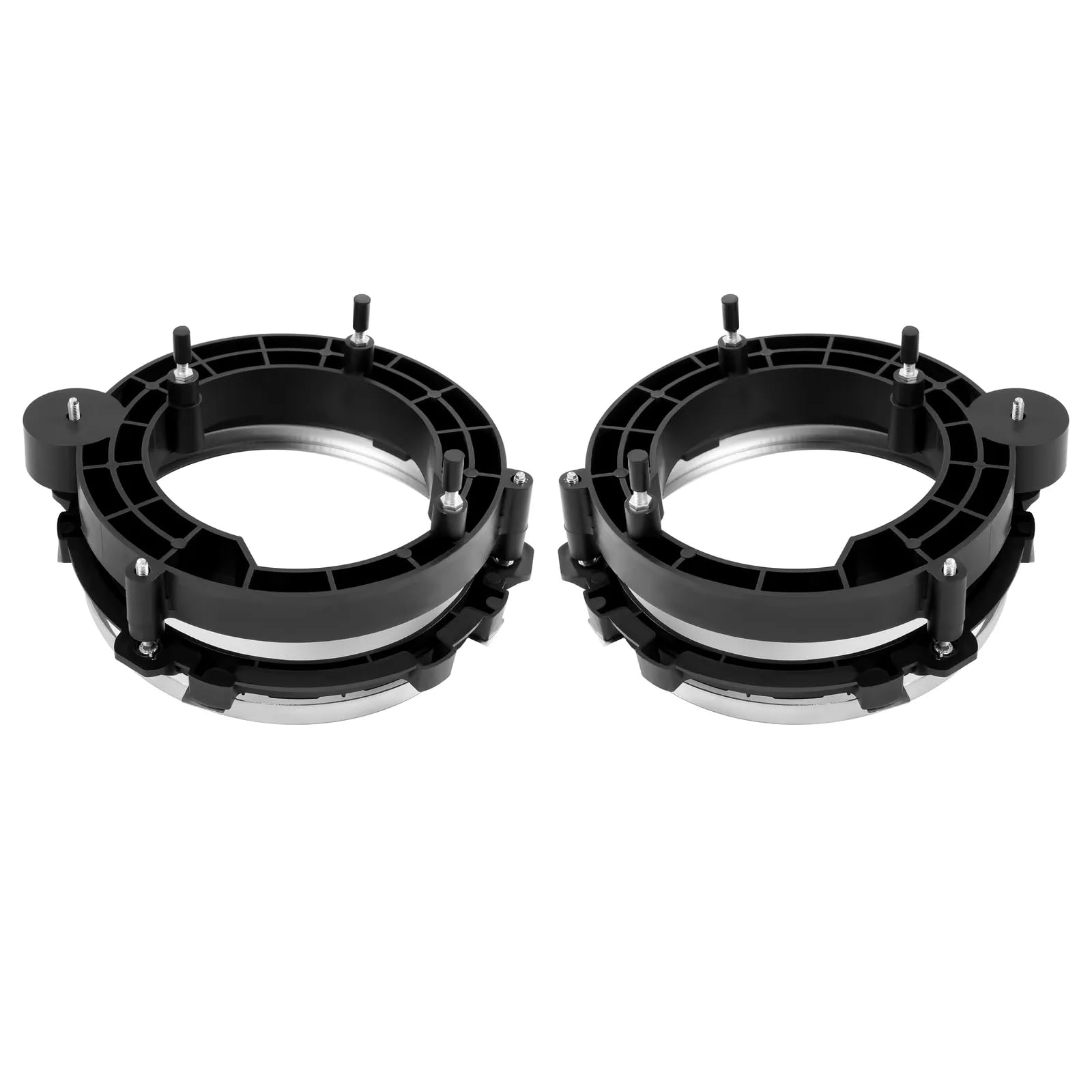 Accesorios de repuesto para 1997-2006, soportes de bombilla de faro delantero, cubos 110383 110384, soporte negro de repuesto para faros delanteros