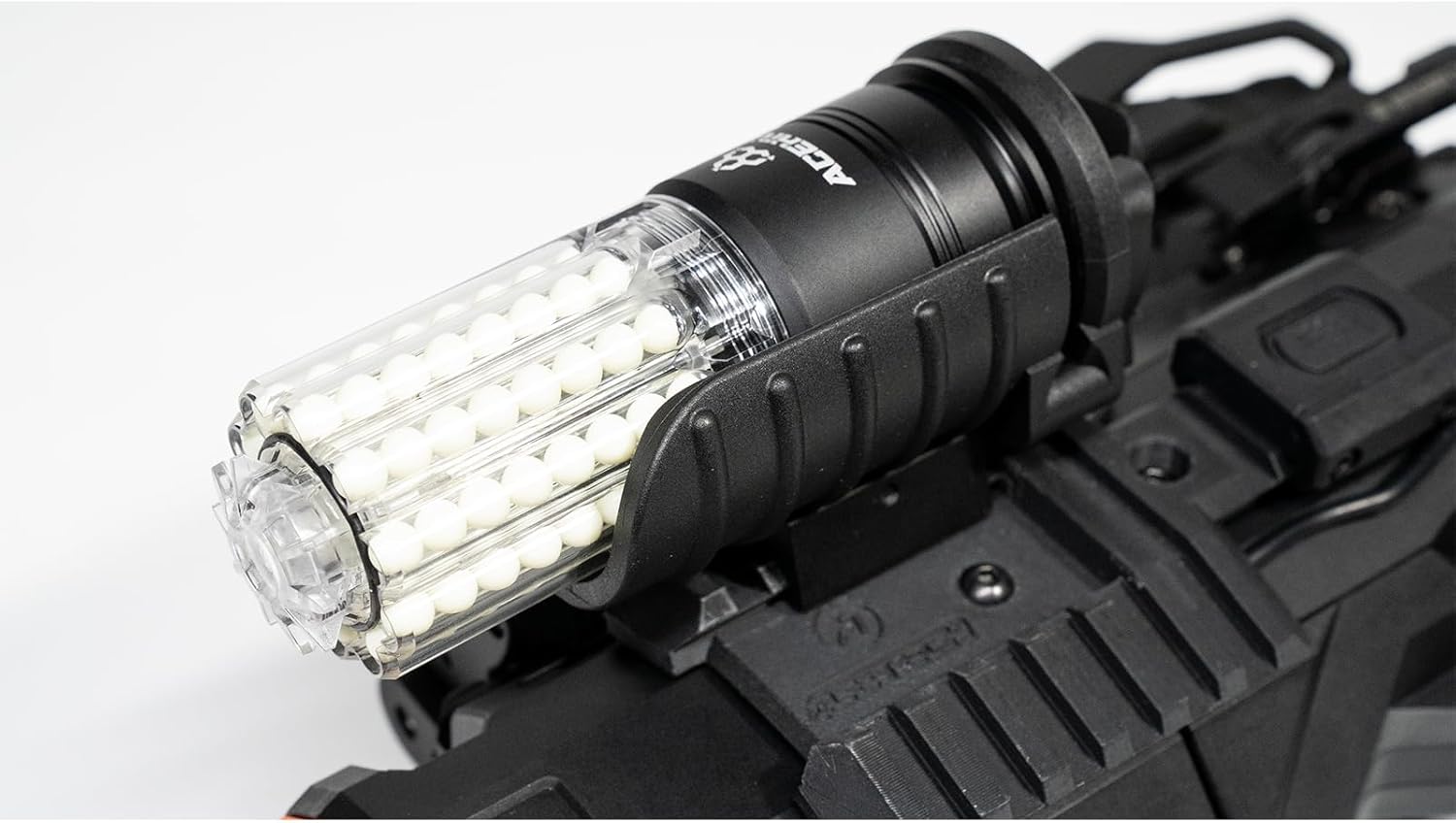 ACETECH Airsoft Mini-Launcher ACEHIVE Gen2 6+1 Spawner Bundle Rail-Mounted 40mm with High-Speed Reload GBB BB Nade