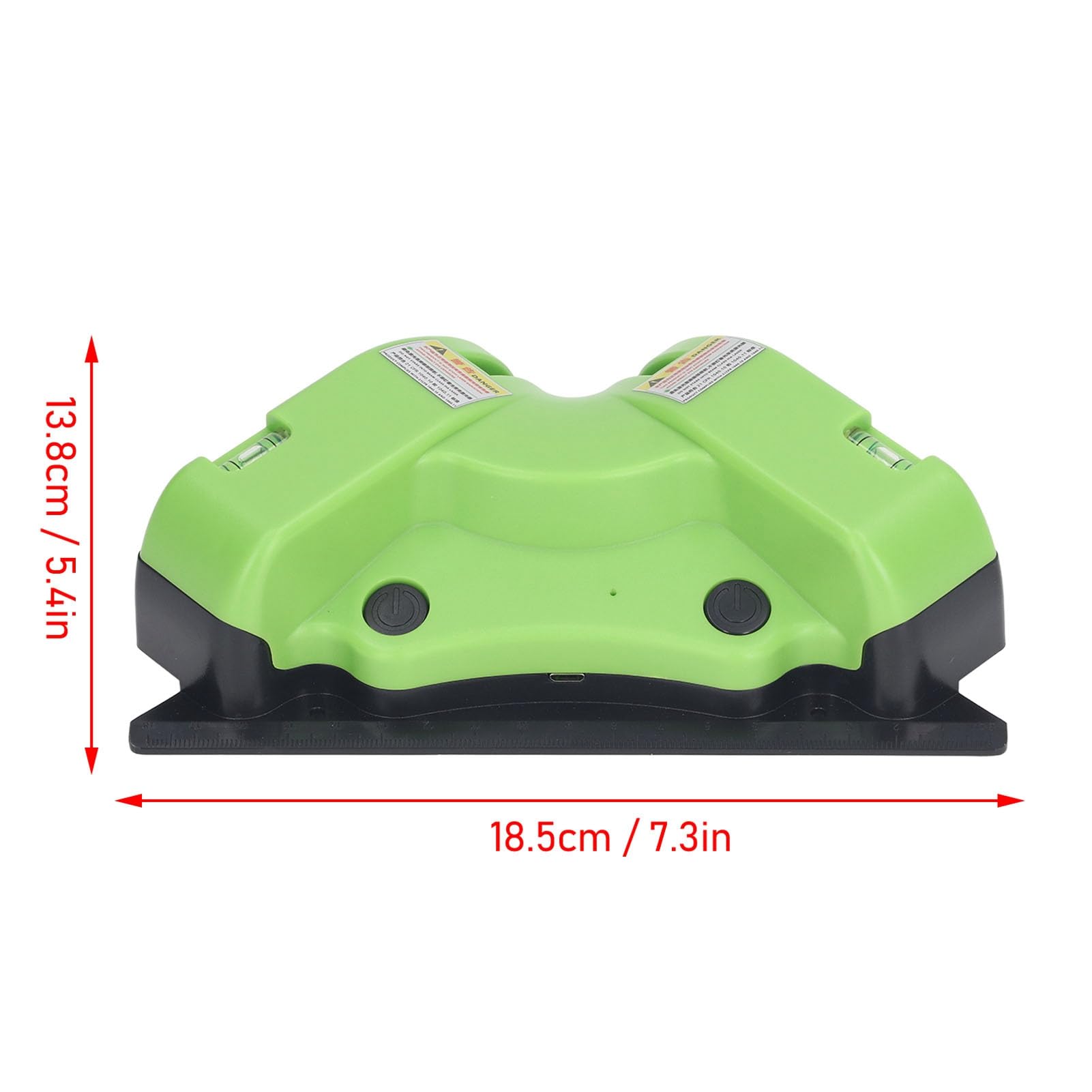 Nivel Láser De ángulo Recto, Nivelador Láser Verde Rojo De 90 Grados Nivel Láser Autonivelante, Herramienta De Haz Nivelador De Línea Láser De Nivel Cruzado Para Pared Para Colgar Cuadros De Construcc