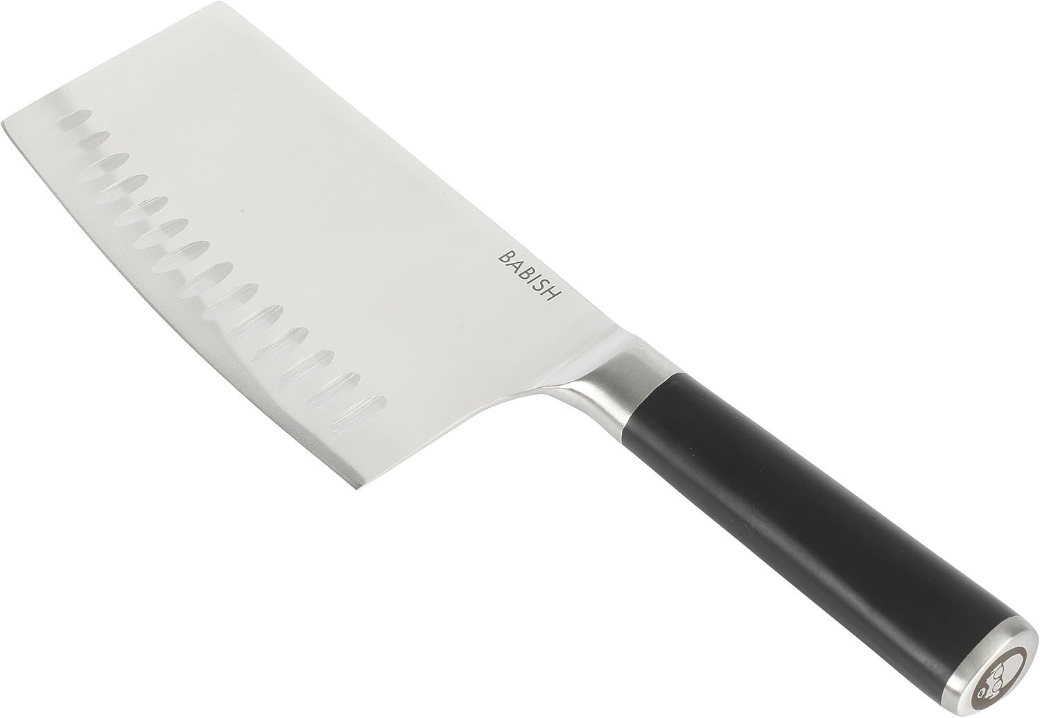Babish 6.5-Inch Forged Cleaver Knife – High-Carbon 1.4116 German Steel Full Tang Kitchen Knife for Heavy-Duty Chopping and Slicing