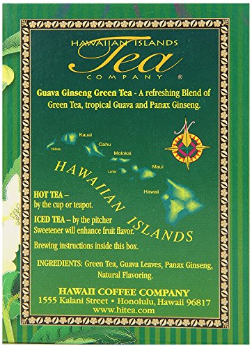Hawaiian Islands Tea Company 25505 Guava Ginseng Green Tea thumb #1