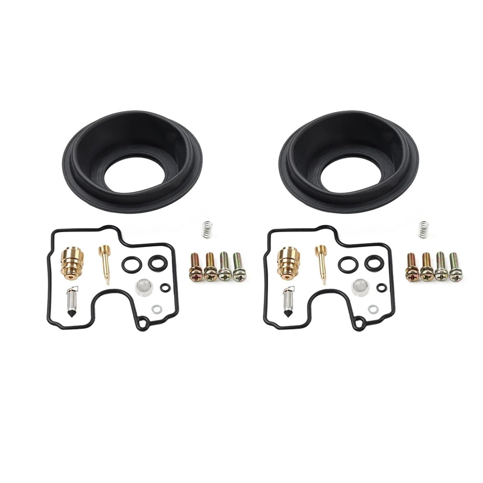 2 Kits De Reparación Y Reconstrucción Carburador para Motocicleta para Suzuki para VL1500 para VL800 Diafragma