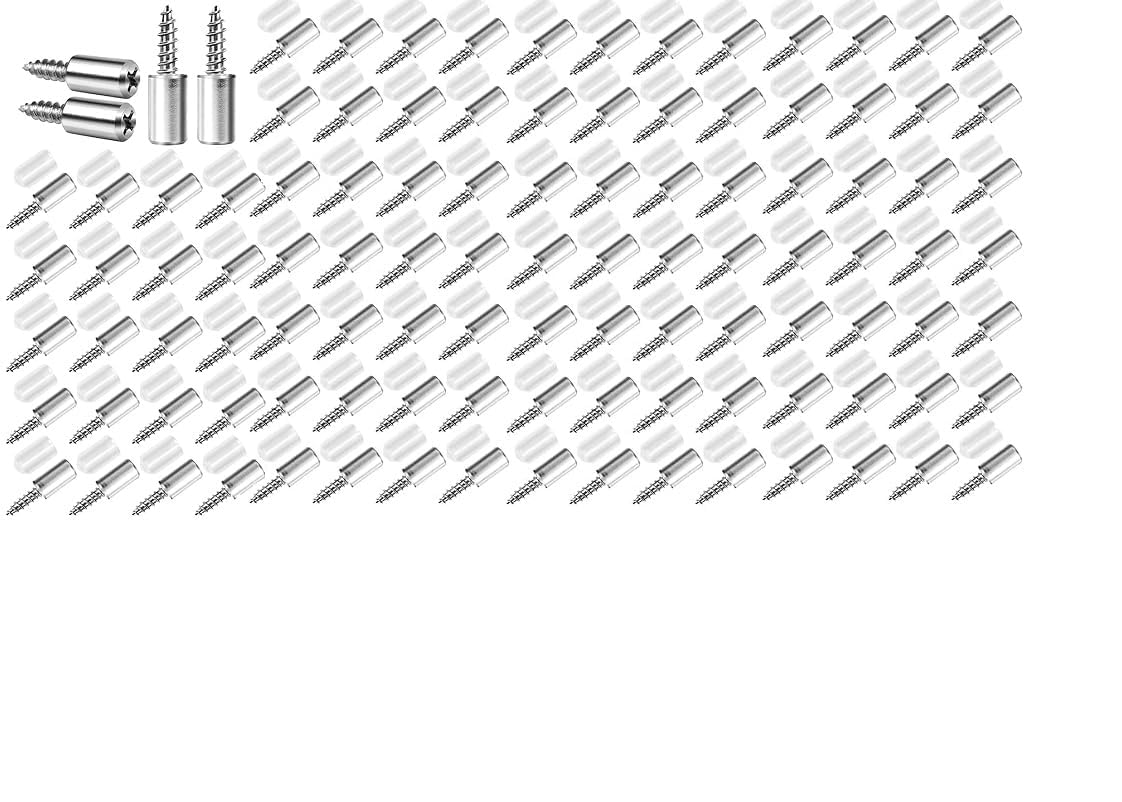 100 Pcs Self-Drilling Shelf Support Pins | Steel Cabinet Shelf Holder Pegs with White Anti-Slip Sleeve | Furniture Shelf Hardware for Wooden & Glass Shelves-image-28