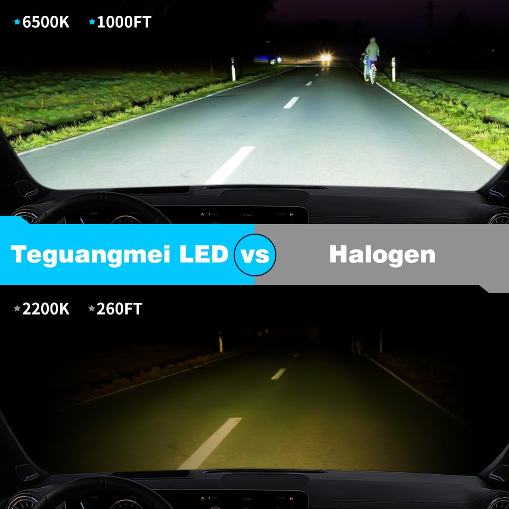 Żarówka LED H13 z wentylatorem chłodzącym 90 W, 18000 lm, 6500 K, bardzo jasna, biała, 9008, reflektor samochodowy, 1:1, wymiana lamp halogenowych i ksenonowych, Plug & Play, 2 sztuki