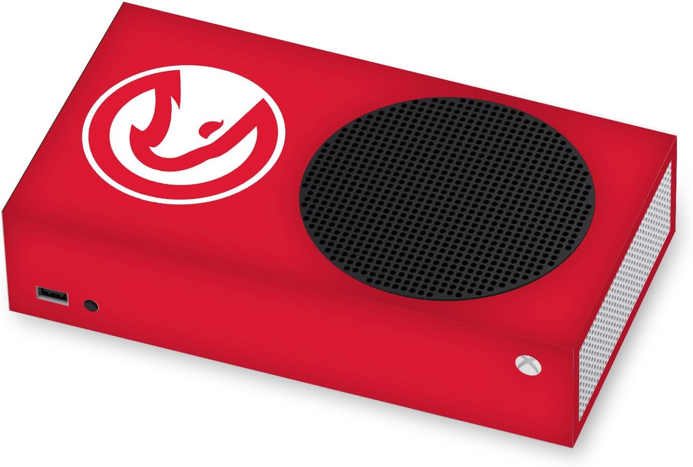 Head Case Designs Officially Licensed NBA Red Atlanta Hawks Logo Vinyl Sticker Gaming Skin Decal Cover Compatible With Xbox Series S Console