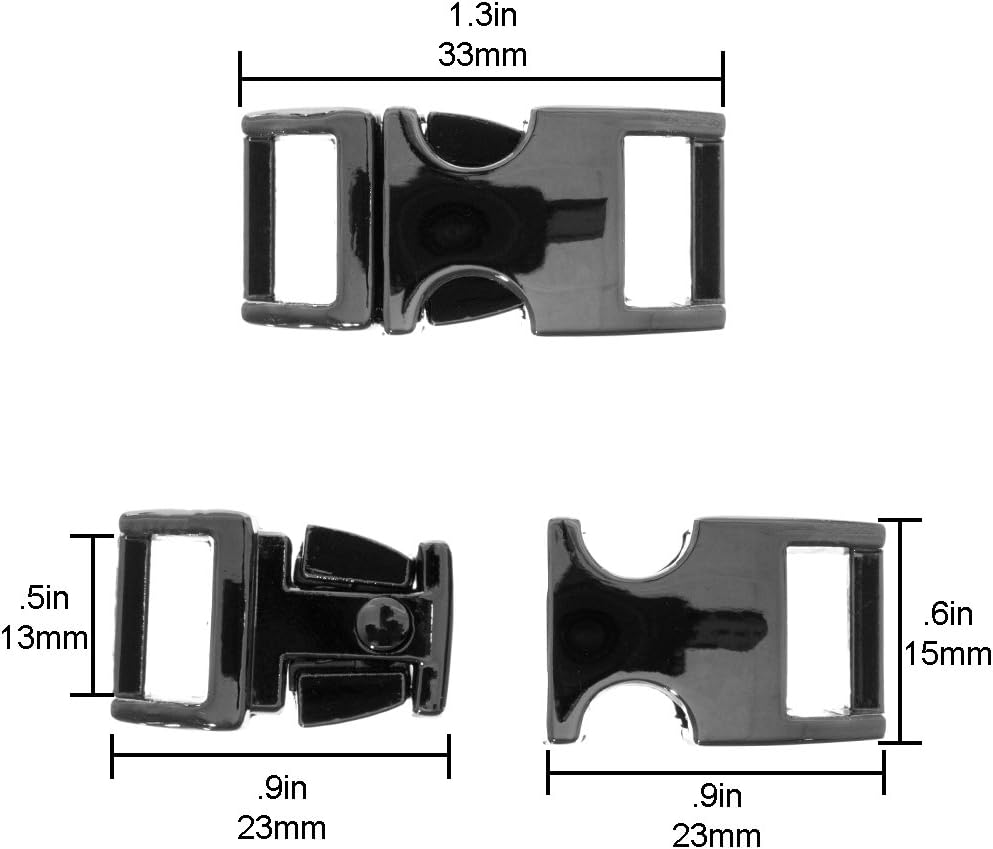 Paracord Planet Metal Alloy Buckles | Quick Side Release | Strong and Durable image 3