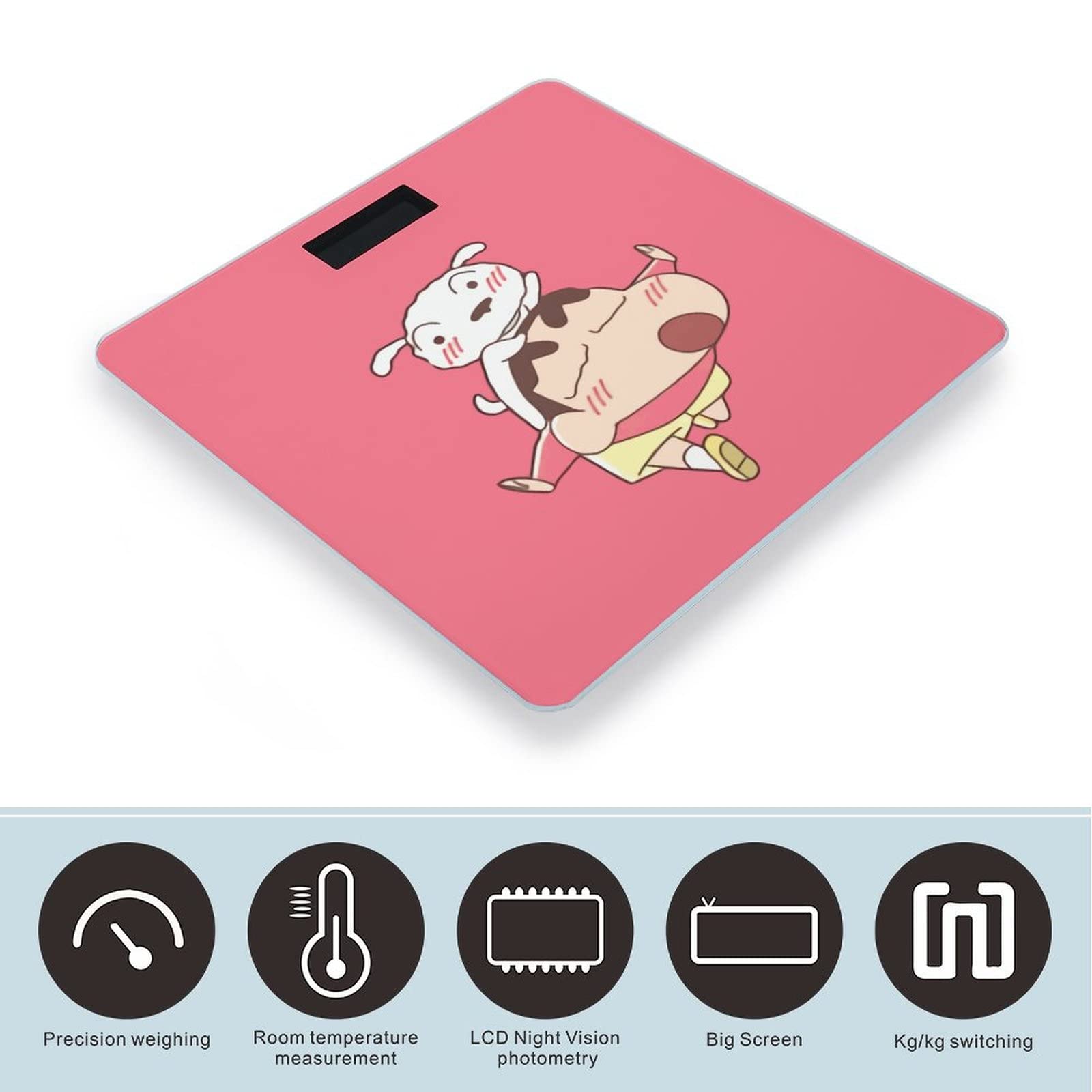 クレヨンしんちゃん　LCD　電子体重計 クレヨンしんちゃん LCD 電子体重計 - メルカリ