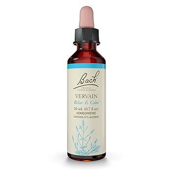 Amazon.com: Bach Original Flower Remedies, Vervain - Relax