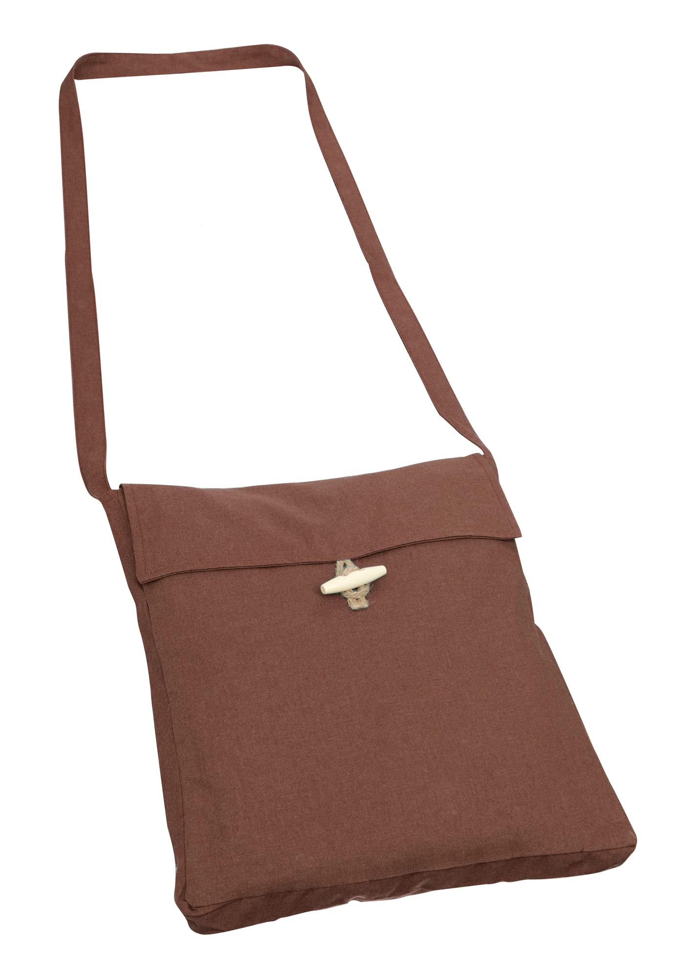 Medieval Canvas Shoulder Bag, Pilgrim Pouch Bag Renaissance Viking Cosplay Accessory