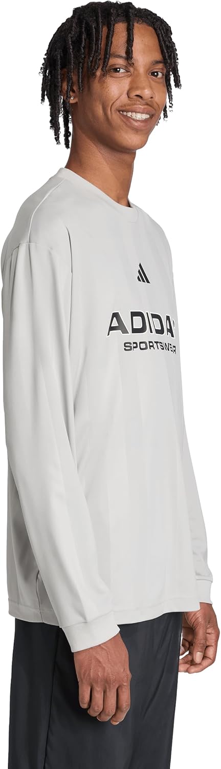 Adidas Mens House of Tiro Long Sleeve Jacquard Jersey - Image 3