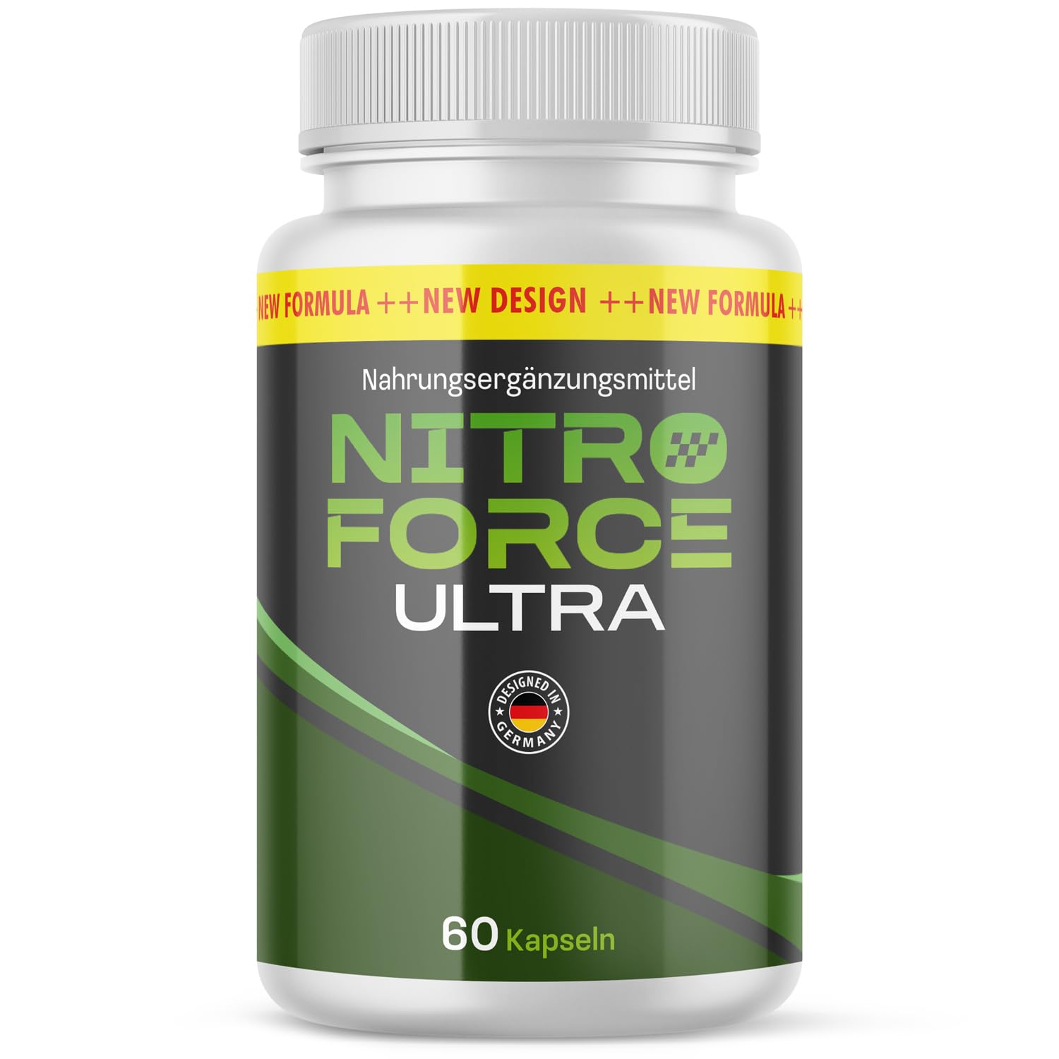 Nitro Force Ultra Gélules | L-Arginine, Zinc & Maca | 60 Gélules