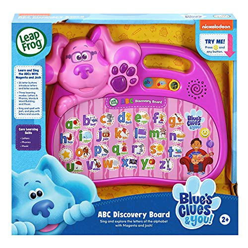 LeapFrog Blue's Clues and You! ABC Discovery Board, Magenta - Image 7