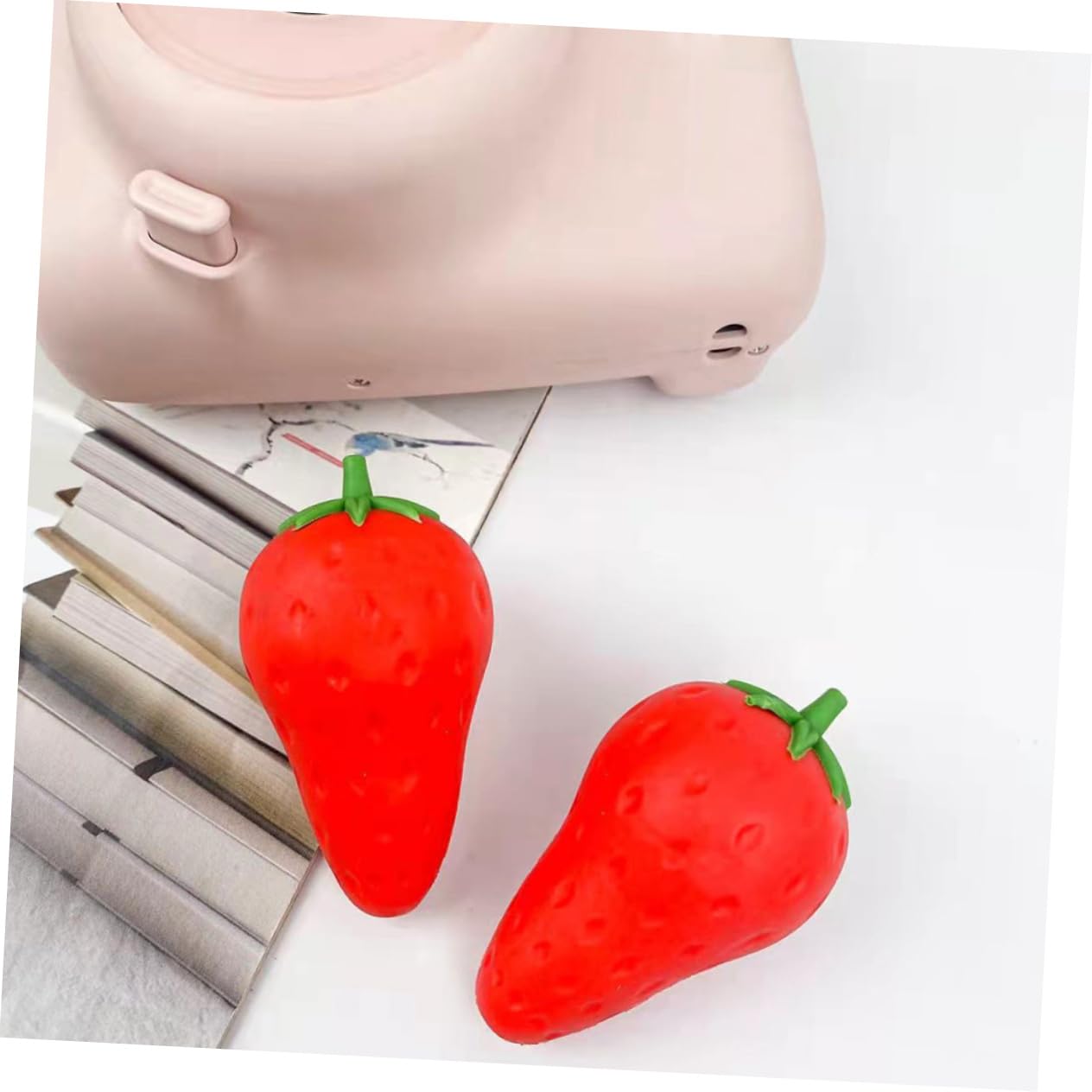 Abaodam 15stücke Kawaii Mini Früchte Radiergummis Kreative Erdbeere Mango Und Karotte Multifunktionale Schulbedarf Radierer Für Studenten Für Klassenzimmer Und Büro