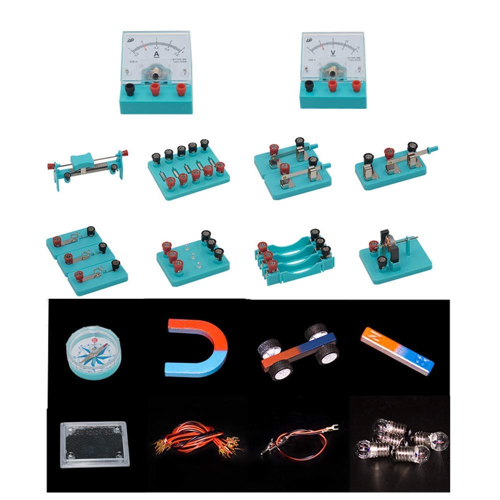 Modello di scienze dell'educazione Elettromagnetismo Scuola elementare di elettronica Laboratori di fisica Circuito di scoperta dell'elettricità di base