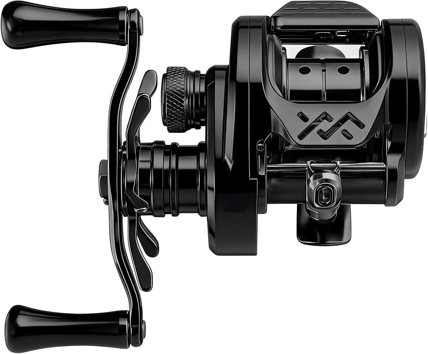 Ultralight baitcaster BFS Round Reel, 4.6oz CNC Aluminum Body, 8.1:1 Gear Ratio, Magnetic Brake, 12+1 BB, Lure Cast from 1/37oz, 9LB Max Drag, Backlash Prevention