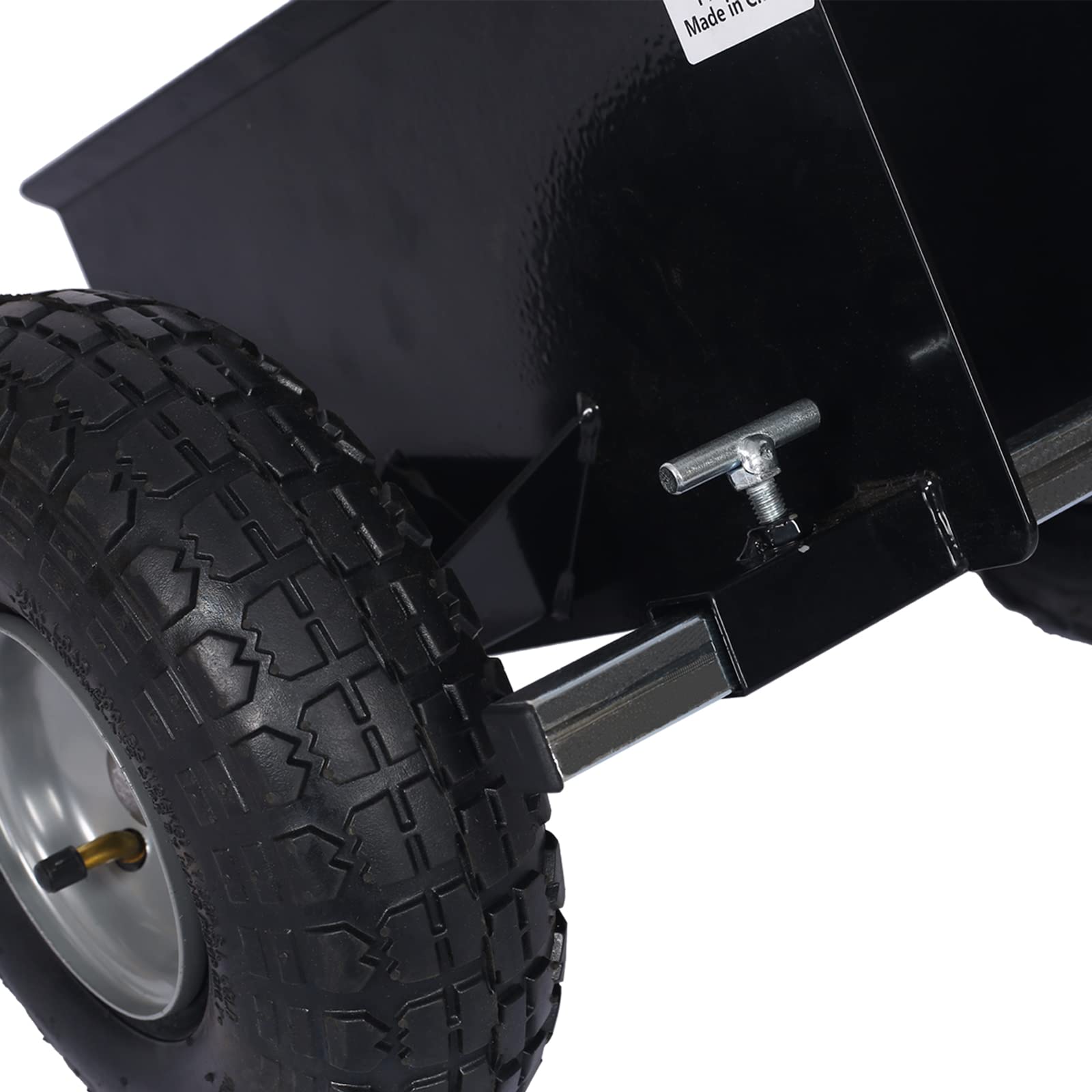 Carrello per pannelli resistenti, capacità 272,2 kg, con ruote pneumatiche da 25,4 cm, carrello per lastre, carrello con pannello a morsetto, carrello per legno, carrello per cartongesso, per