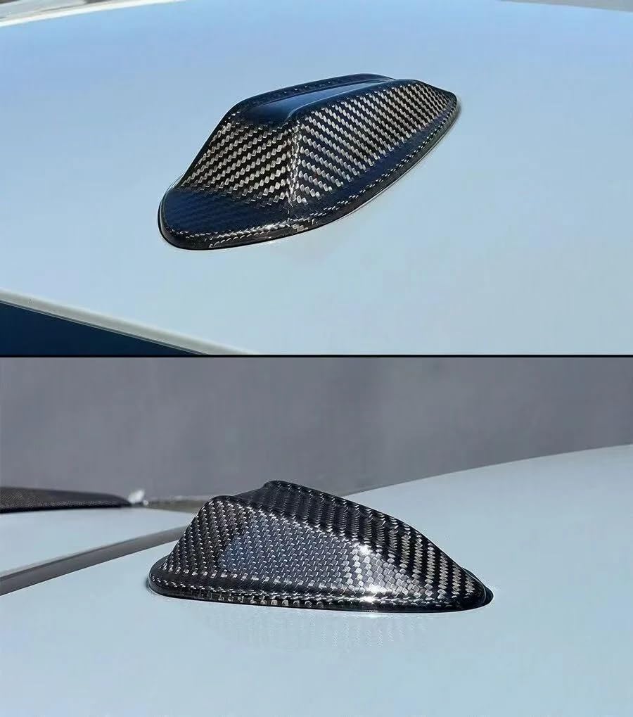 Real Carbon Fiber Antenna Cover Cap (Compatible for 2023-25 BMW G20 G80 G42 G87 G82 M2 M3 M4)