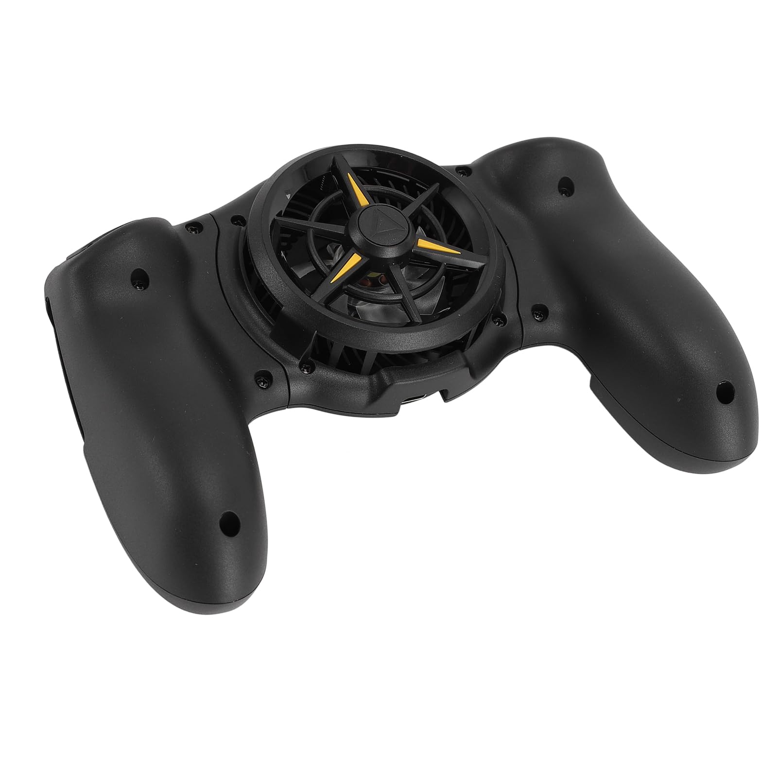 Asixxsix Poignée de Jeu pour téléphone, Manette de Jeu Mobile avec Refroidissement par Ventilateur, Support USB Type-C pour téléphone Portable, Manette de Jeu, joysticks