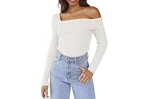 Womens Off Shoulder Sweater: 2024 must-have style