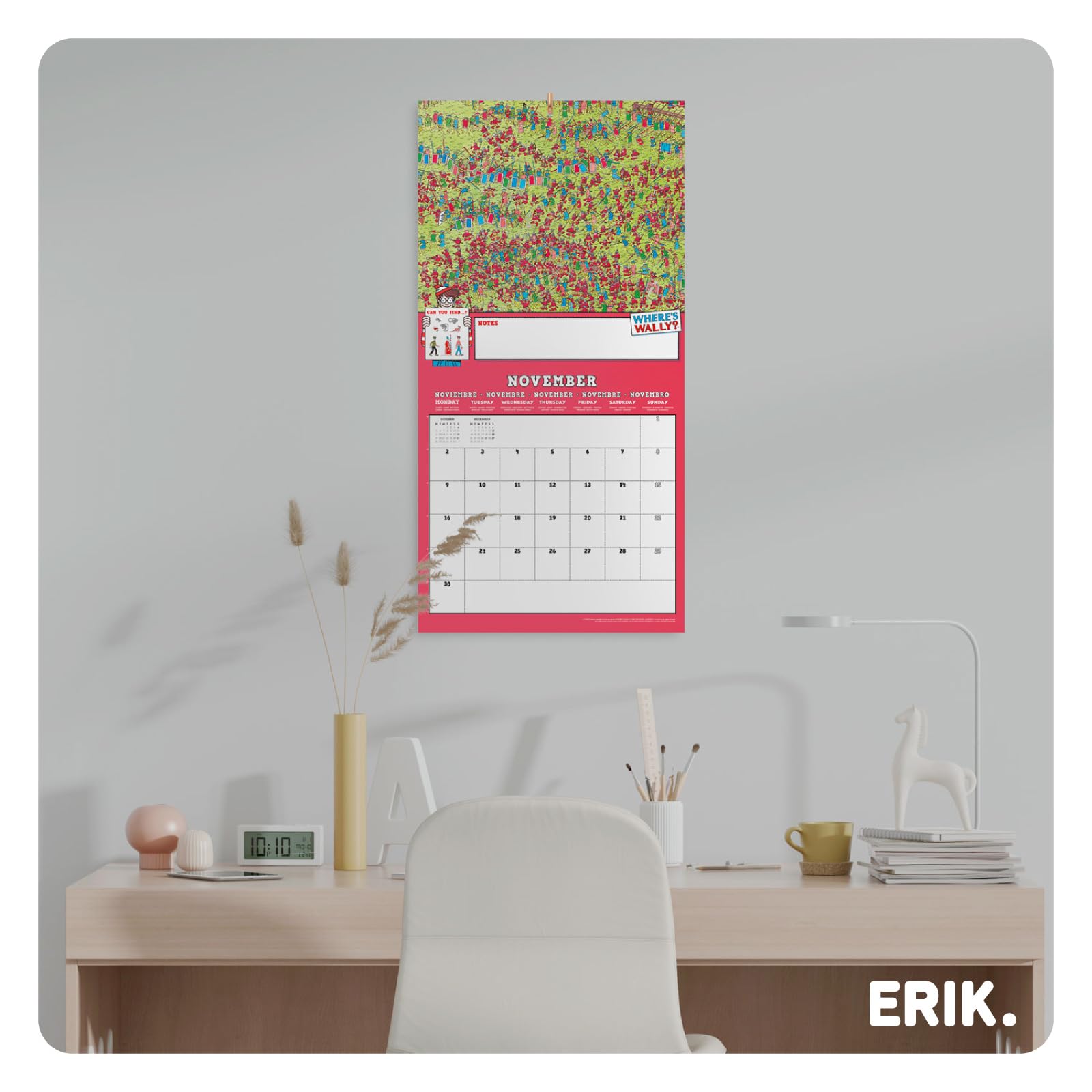 OFFICIAL BTS CALENDAR 2026 Wall Calendar By Grupo Erik Square 30 X 30 Cm £7.99 - UK