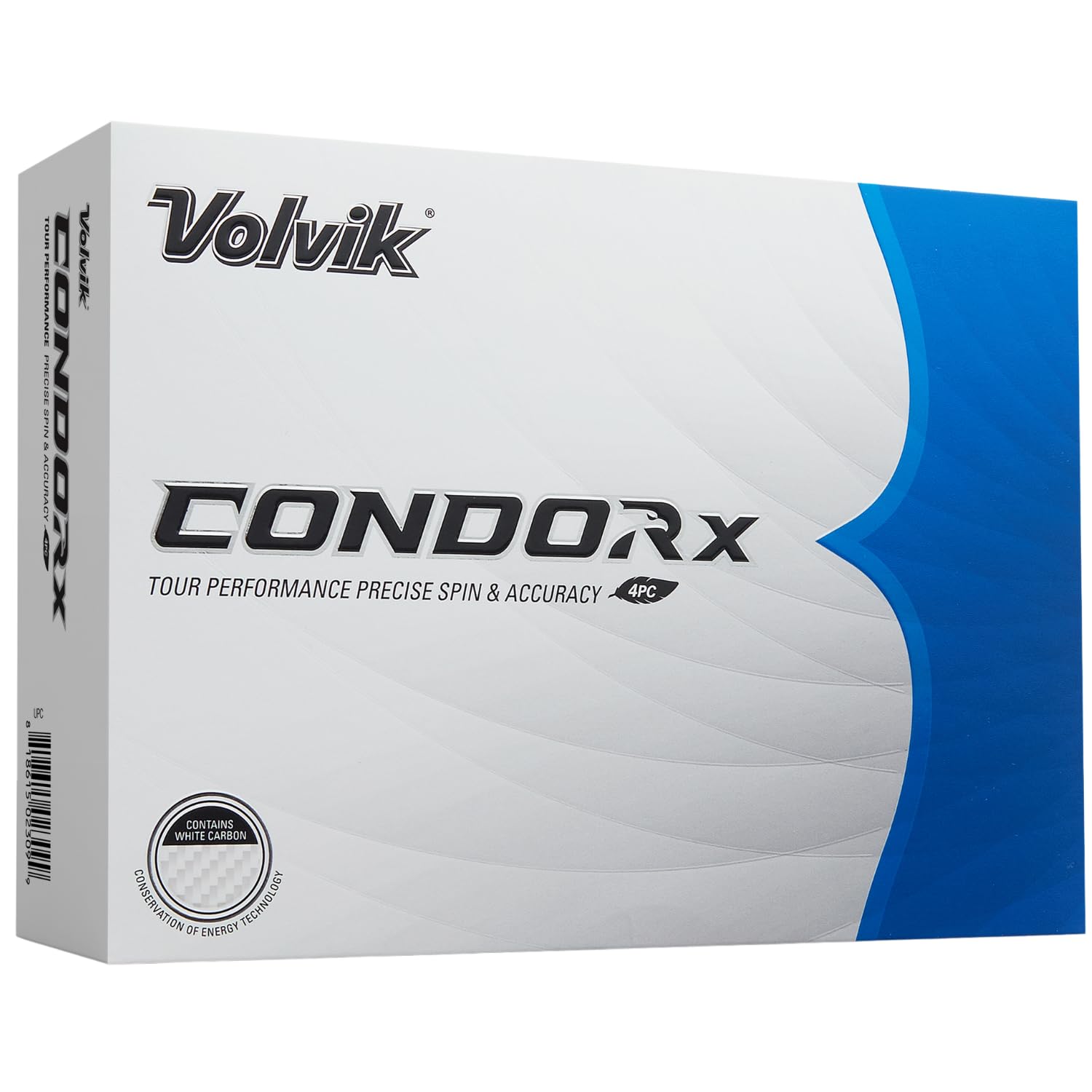 Volvik Condor Dozen Golf Balls White Condor X