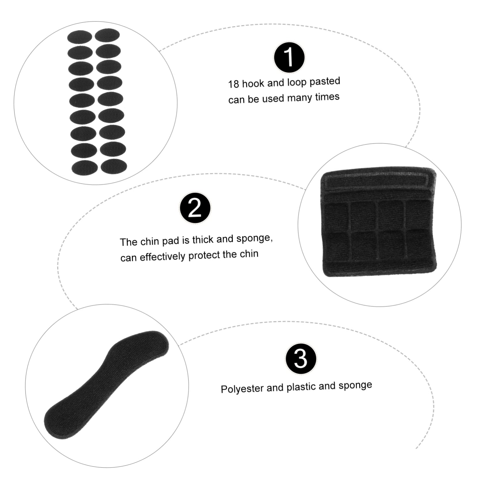 KOMBIUDA 1 Set Liner Bike Cushions Kids Suit Padding Kits for Foam Pads Pads Replacement Foam Bike Accessories for Kids Filler Child Sponge Motorcycle