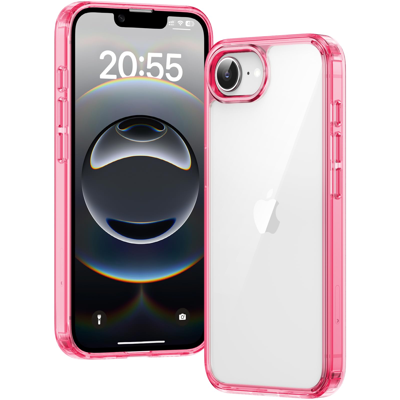 Clear Case for iPhone 15, Ultra Thin, Shockproof TPU Cover, Anti-Yellowing, Crystal Clear, Phone Case for Apple iPhone 15 - Clear — view 618