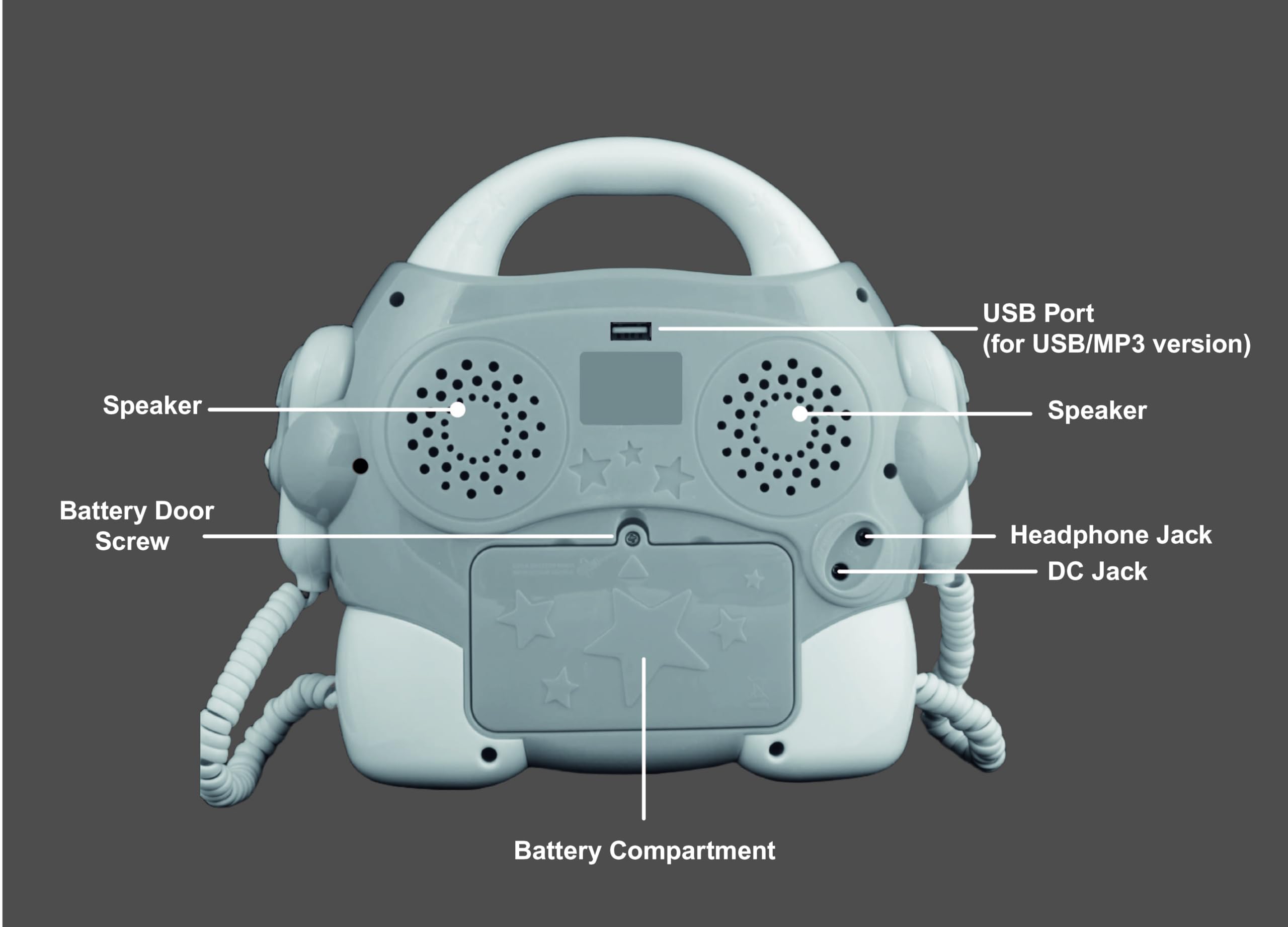 Cd Player Hannlomaxhx 335cd Cd Mp3 Player With Dual Sing A Long