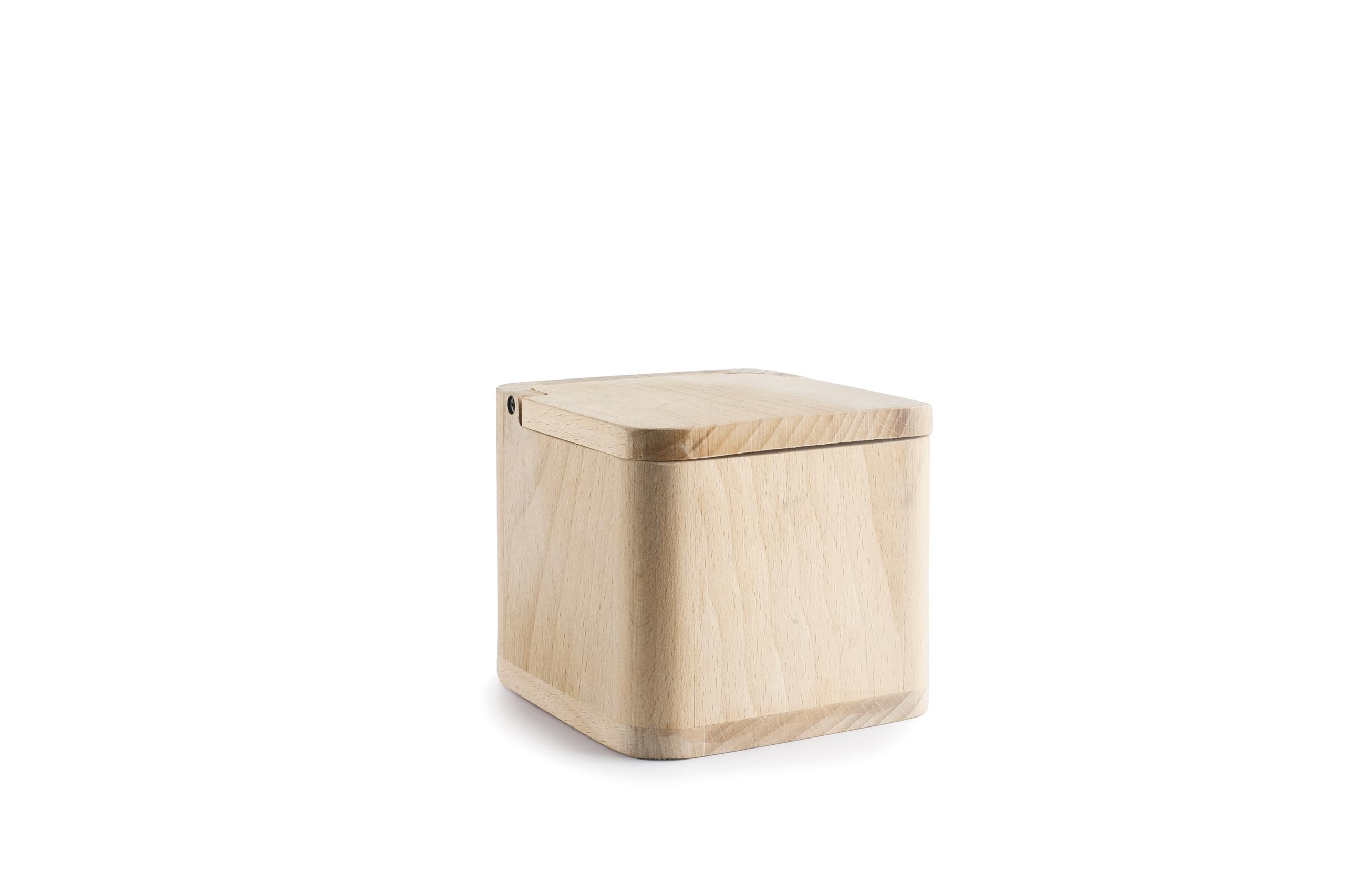 IBILI - Natural Salt Shaker Dice, Beech Wood, 11x11x10cm