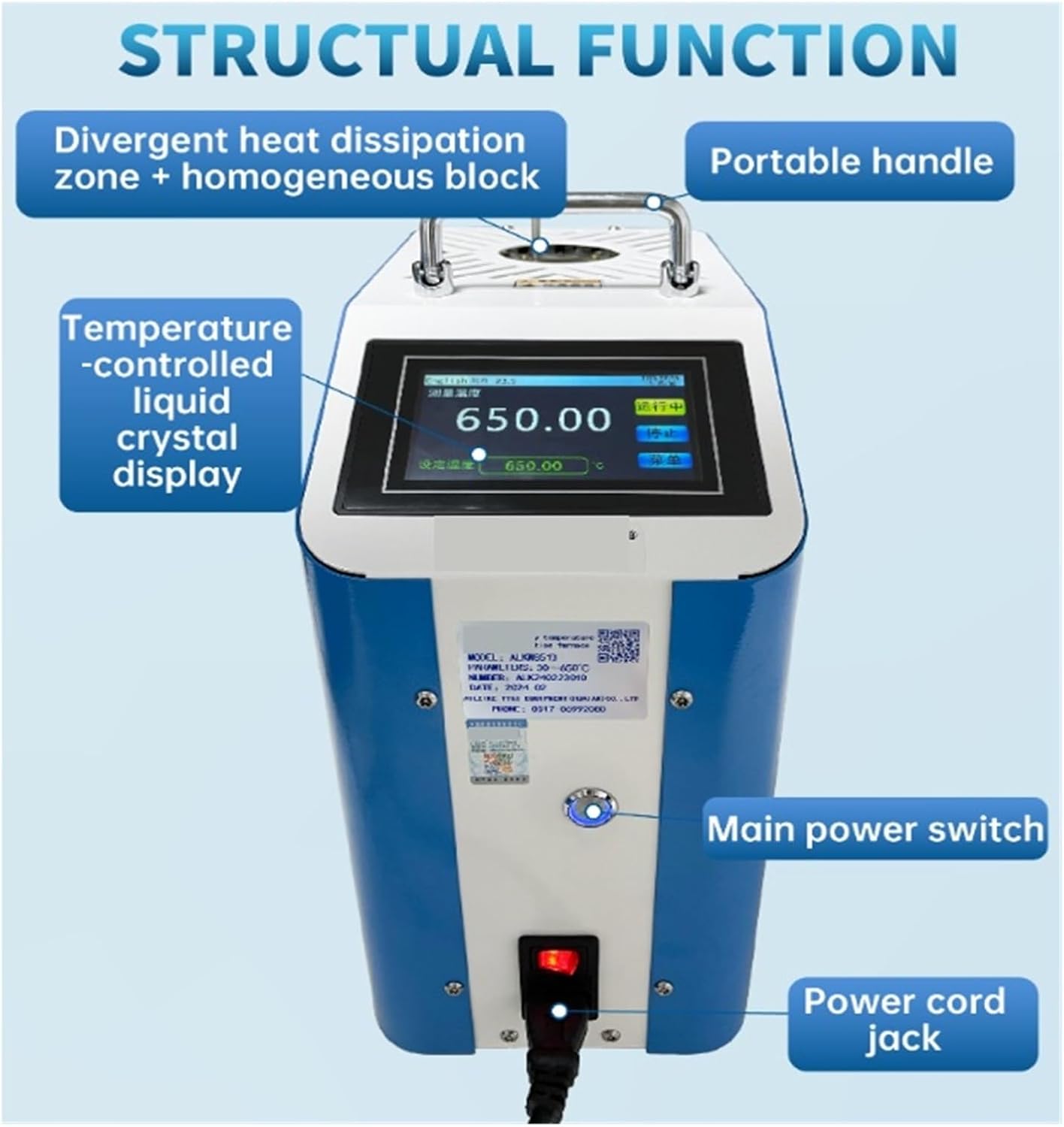Arionyx Temperature Calibration Furnace ALKW851B 30~350℃, 30~600℃, 30~650℃(30~350℃)