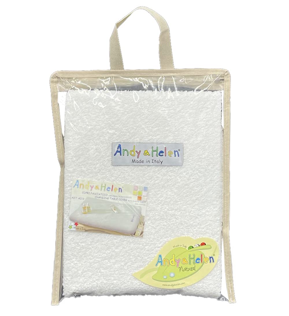 Andy & Helen copri fasciatoio Universale con angoli elasticizzati in spugna 100% cotone Bio