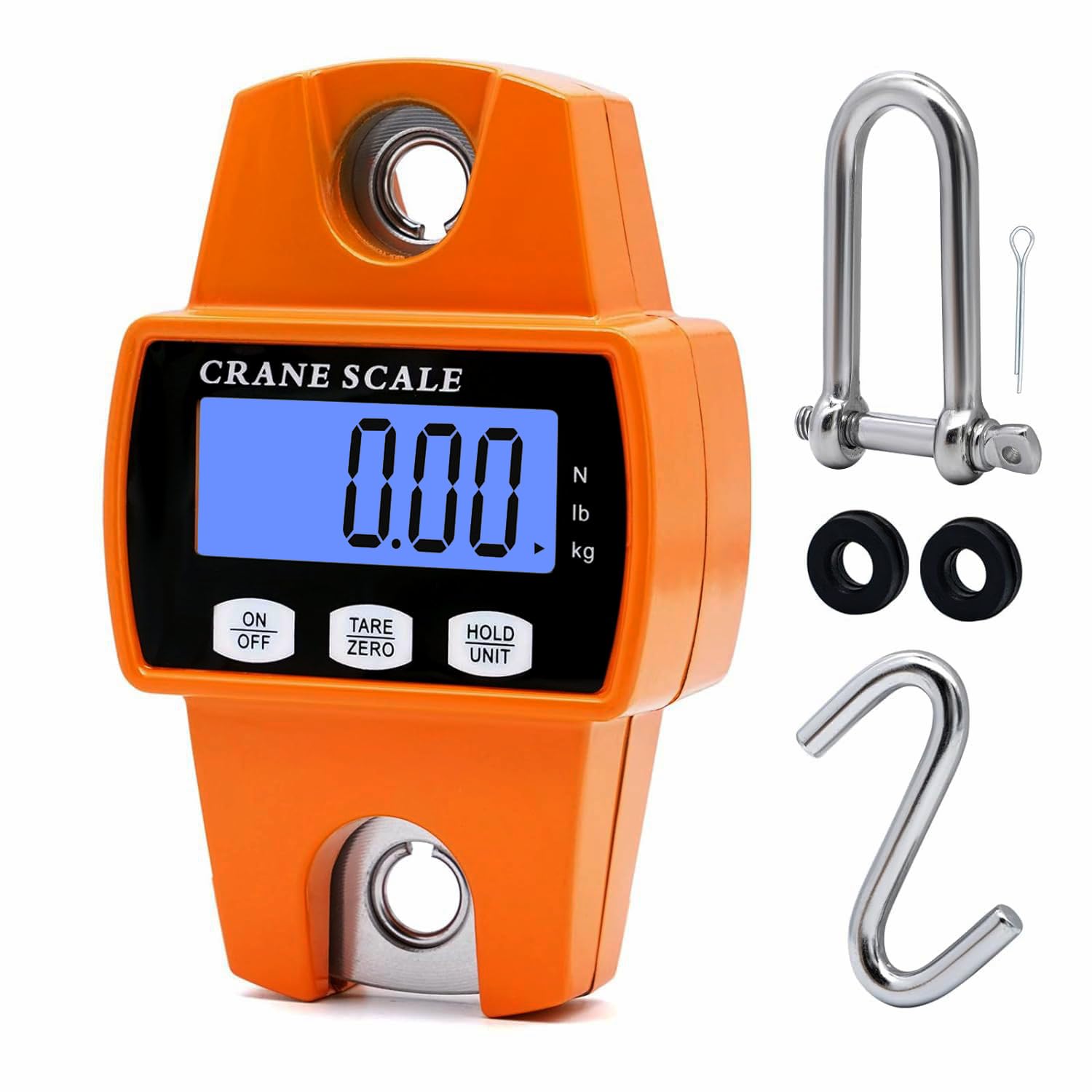 Bilancia A Sospensione Digitale Drcowu 300kg - Per Gru, Pesca, Caccia Con Telecomando - Foto 7