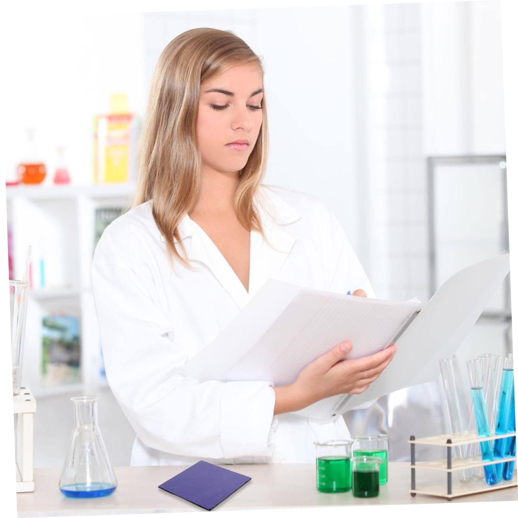 NAMOARLY Glass Sheet 1pc Science Laboratory Glassware Chemistry Experiment Tool