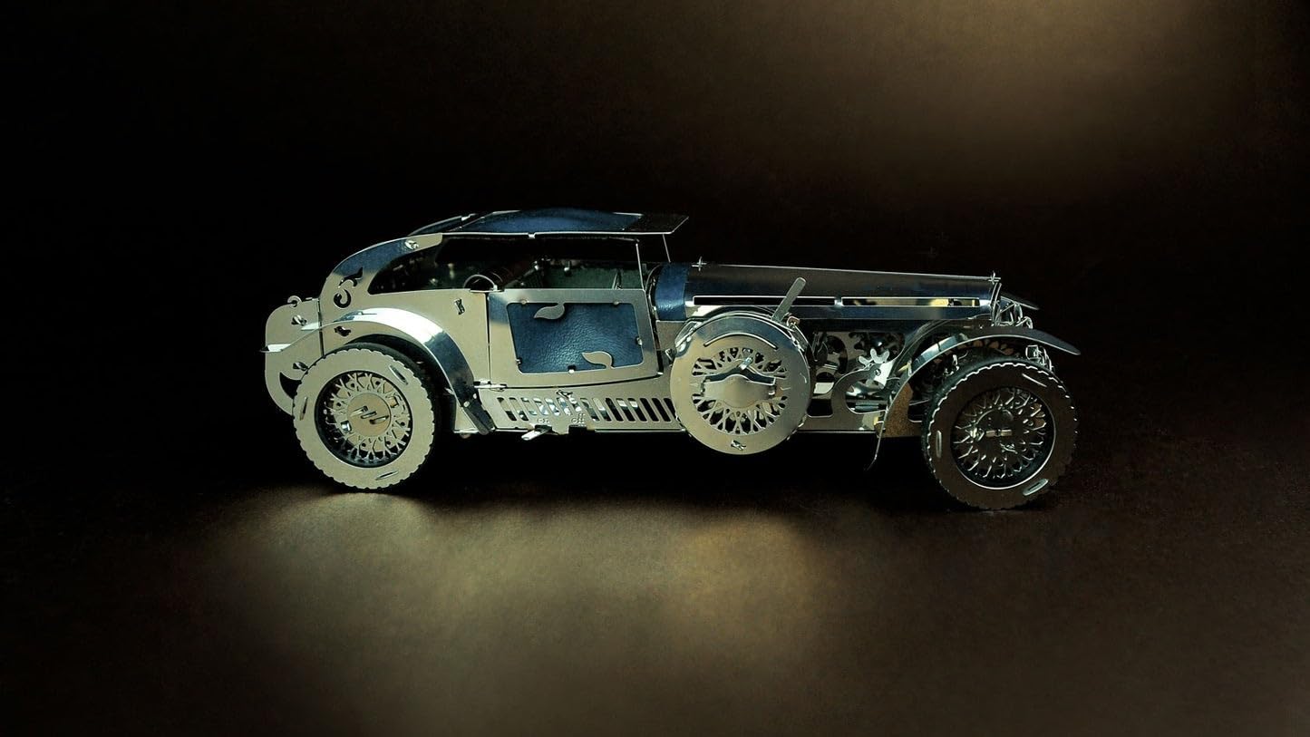 Puzzle metalowe 3D dla dorosłych, układanka 3D Metal klasyczny samochód zestawy DIY zestawy modeli, łamigłówka do samodzielnego montażu, dla dorosłych prezenty dla nastolatków 146 szt.