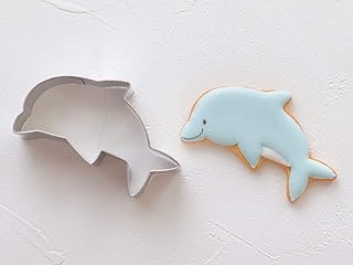 Cotta Marine Cookie Cutter Dolphin Silver W70 x H45 mm 93712